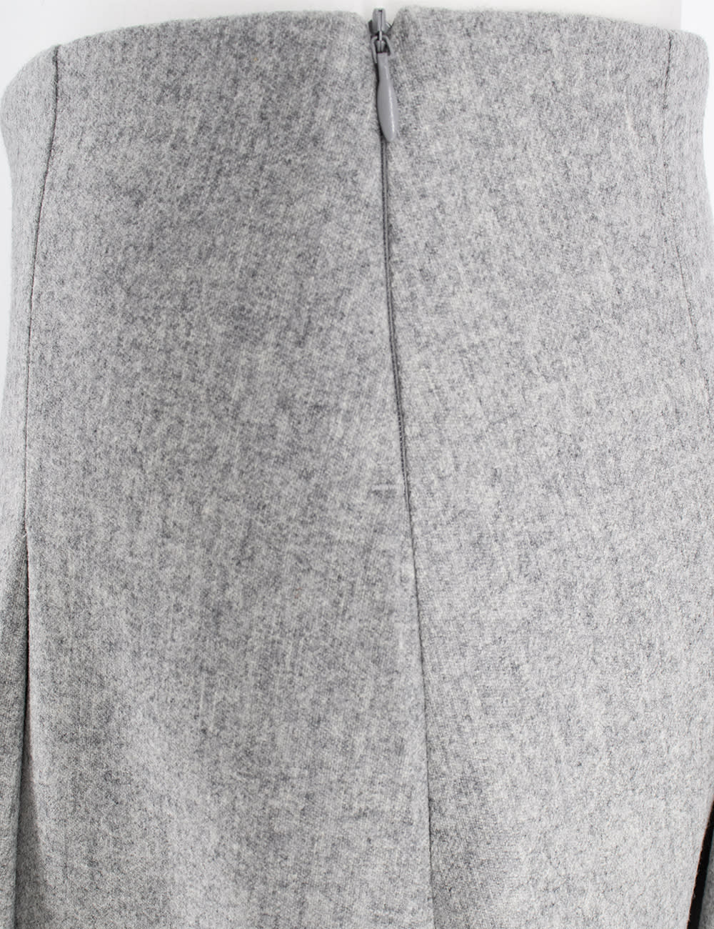 Shop Brunello Cucinelli Skirt In Grigio Chiaro