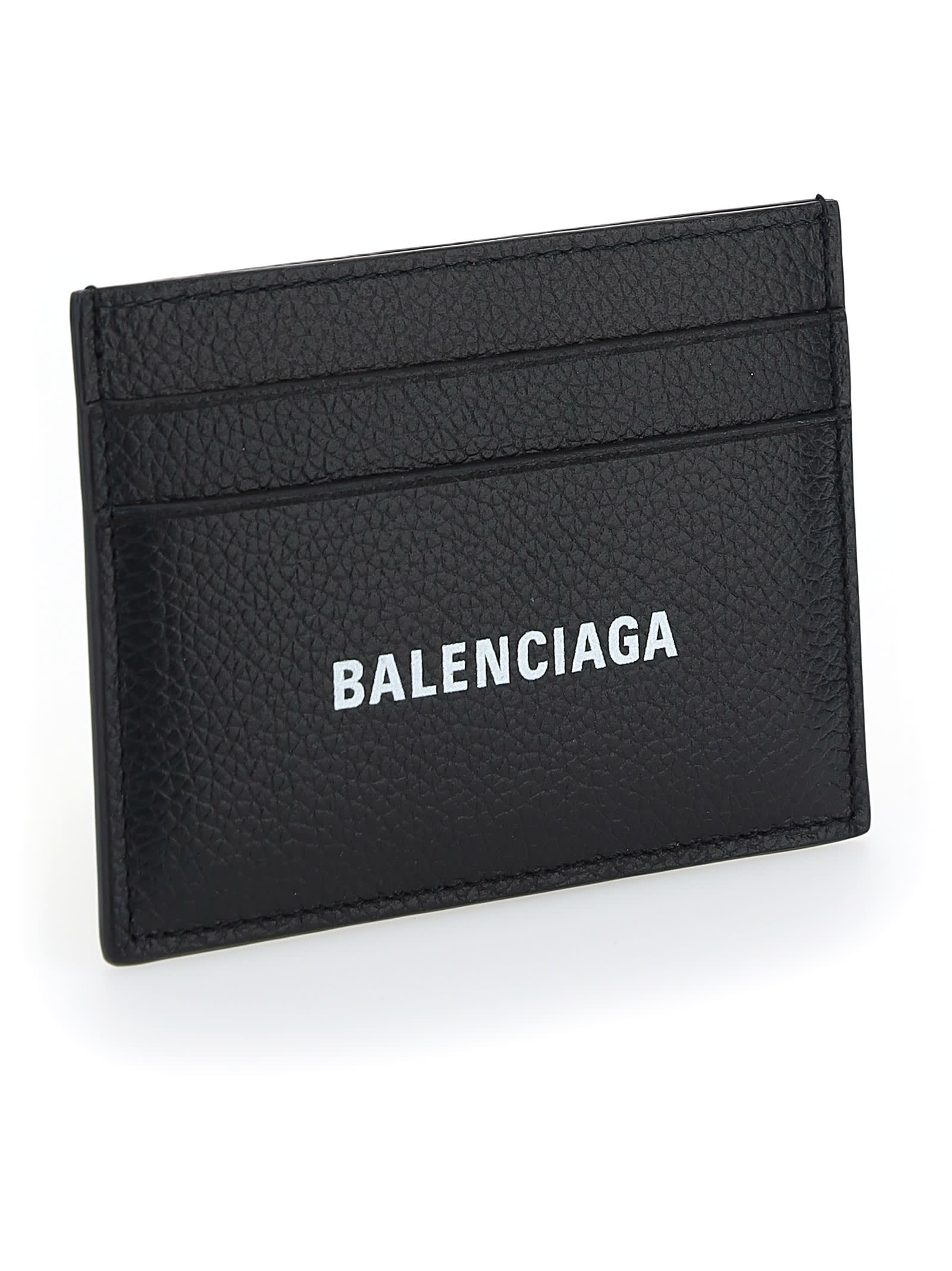 Balenciaga Cash Card Holder In Black