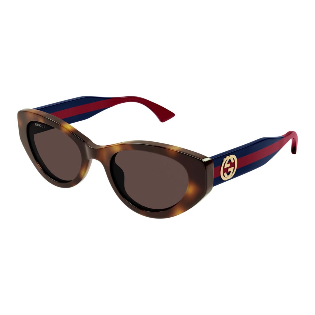 Gucci Gg1862s-002havana-blue-brown In Brown