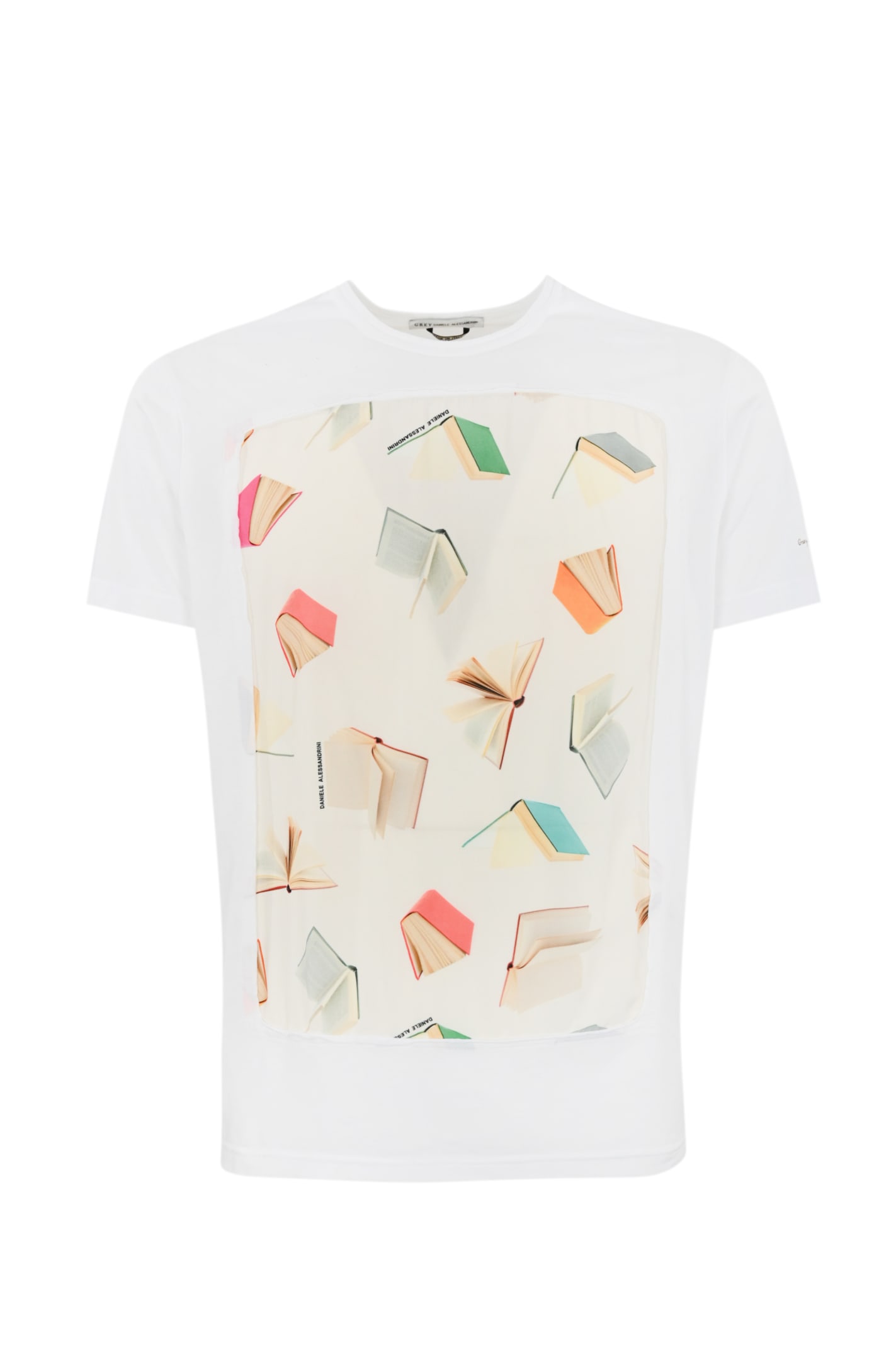 T-shirt With Book Print