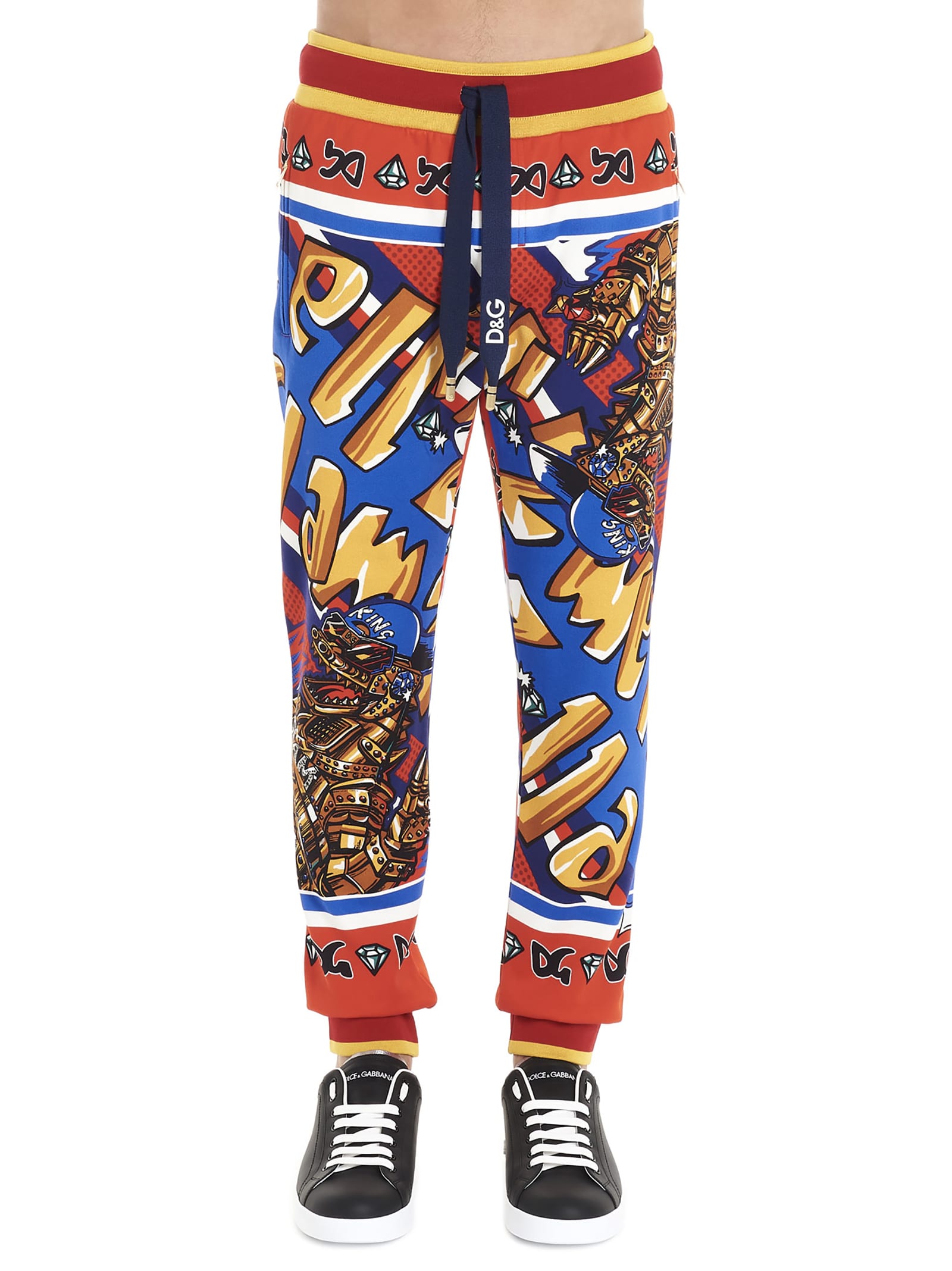 Dolce & Gabbana Dolce & Gabbana 'hero Glamzilla' Pants - Multicolor ...