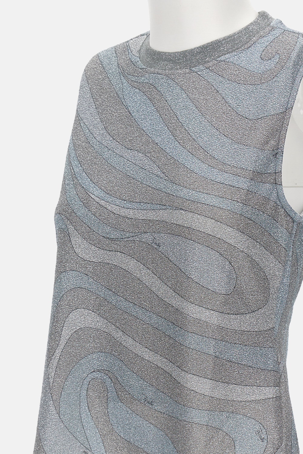 Pucci Abstract-motif Sleeveless Top In Multi