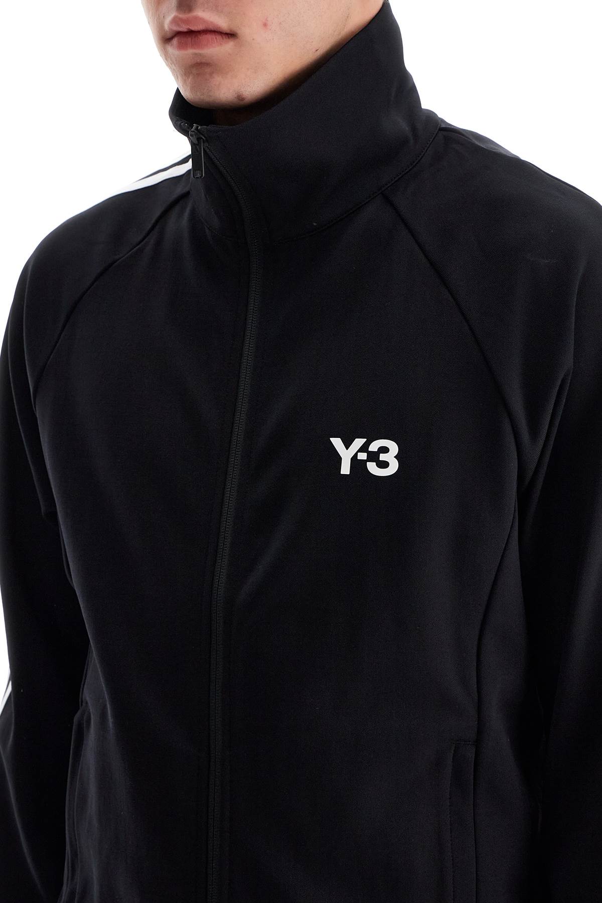 Shop Y-3 Striped 3 In Black
