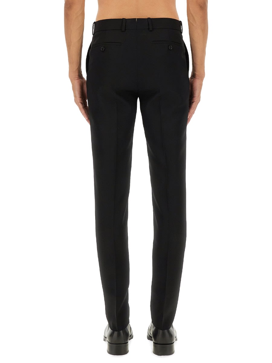 Alexander Mcqueen Alexander Mc Queen Wool Pants In Black