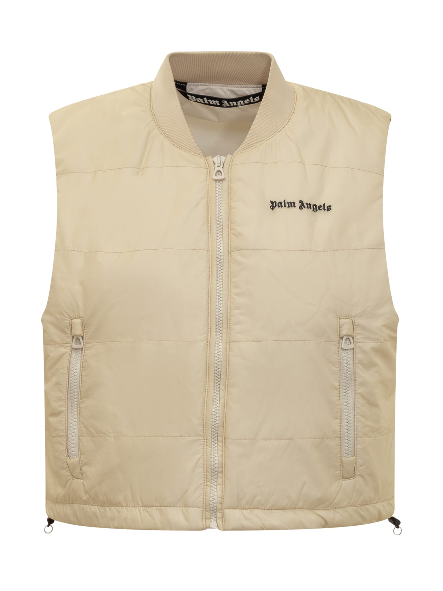 Padded Vest With Logo