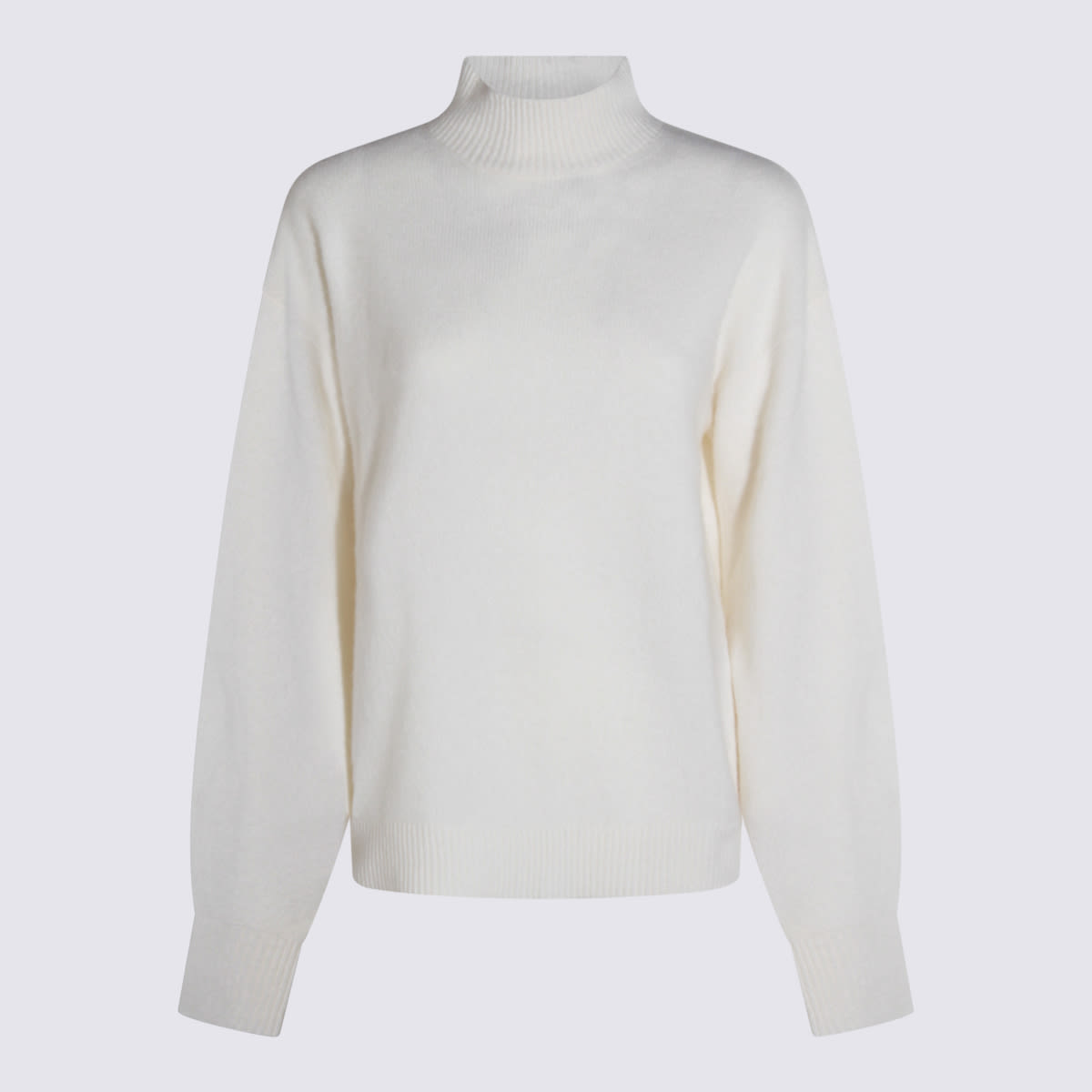 White Wool Knitwear