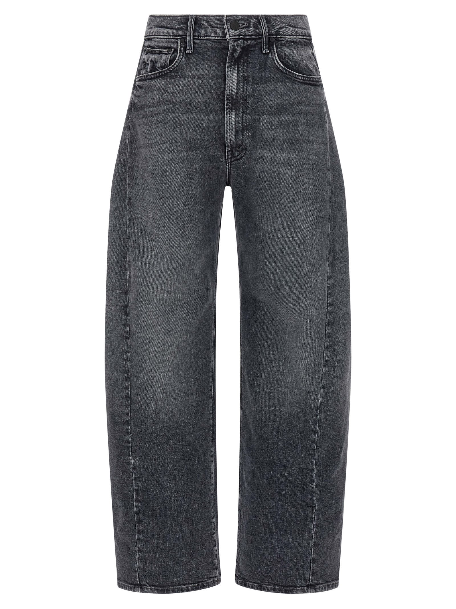 Mother The Half-pipe Flood Jeans In Blue