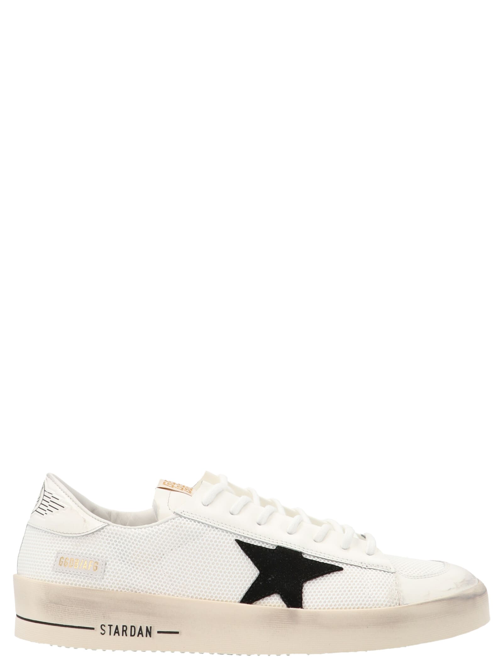 Shop Golden Goose Stardan Sneakers In White