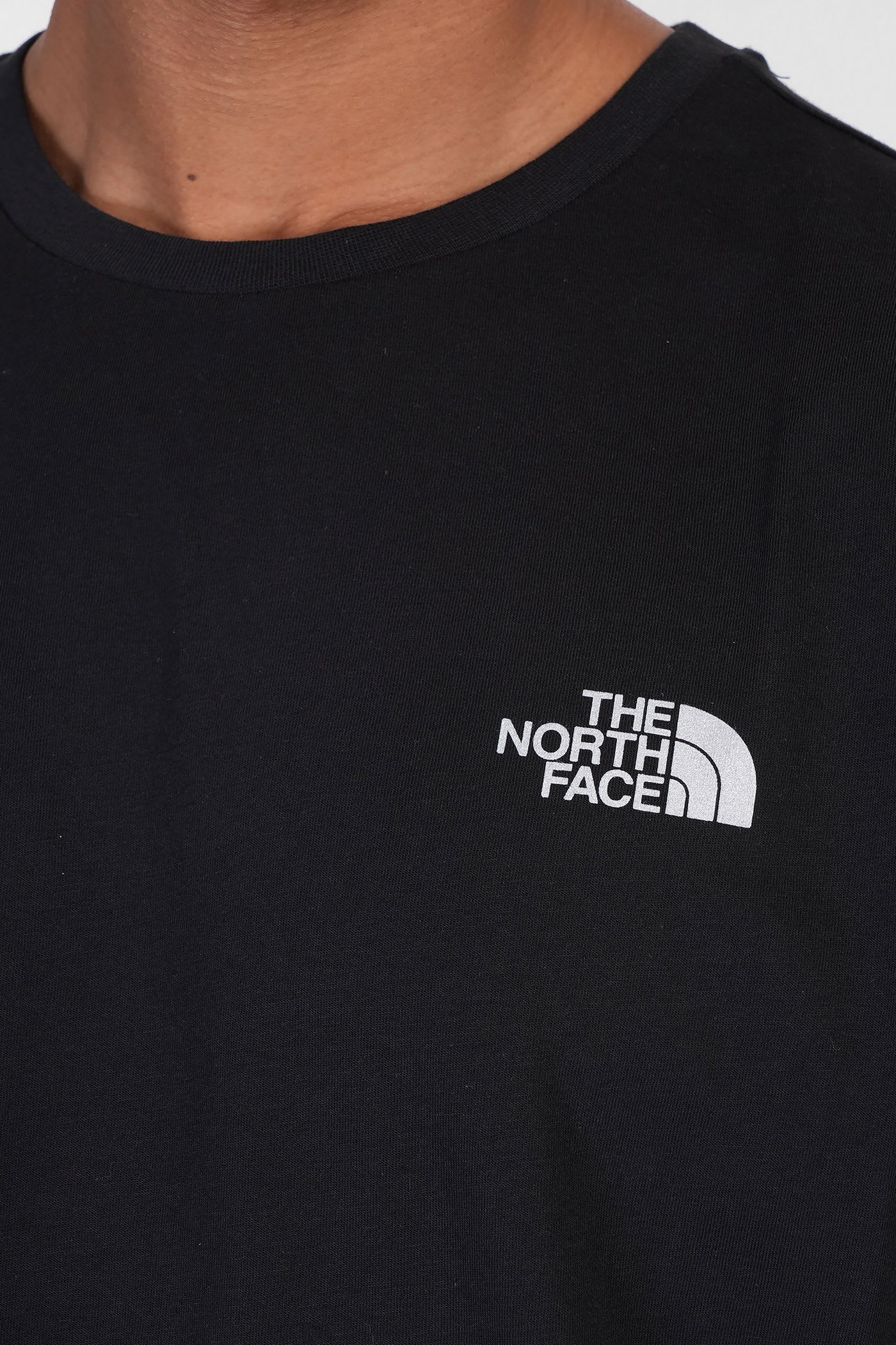 THE NORTH FACE SS REF BOX NSE TEE T-SHIRT IN BLACK COTTON