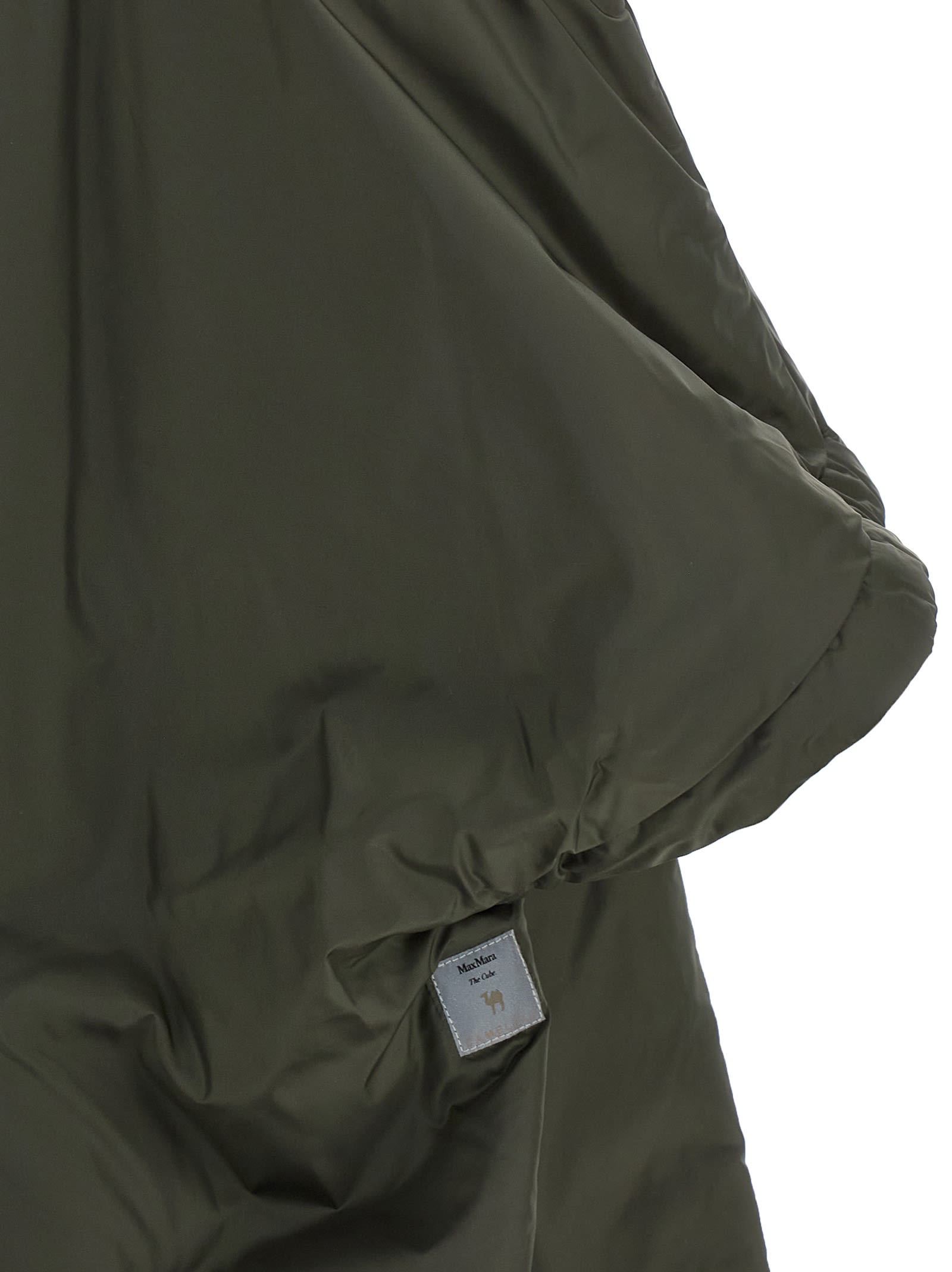 Max Mara The Cube Greenci Capes Green In Green