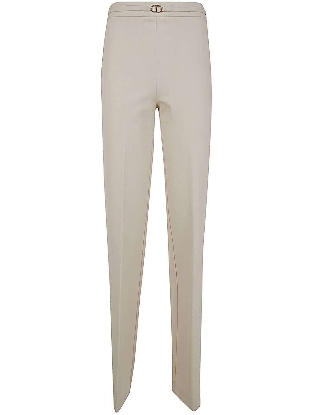 Shop Twinset Trousers In Old White