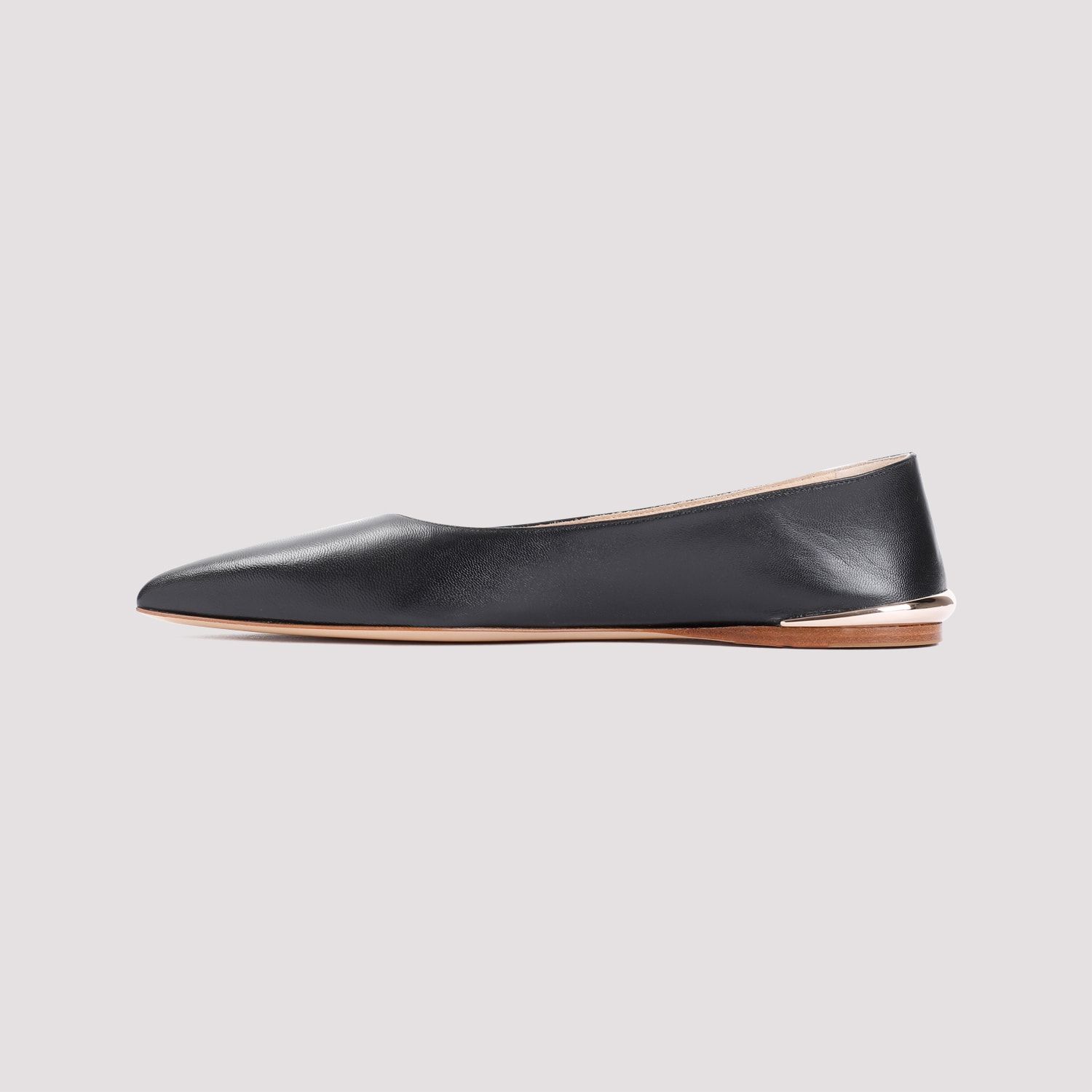 Shop Gabriela Hearst Fleur Ballerinas In Biv Black Ivory