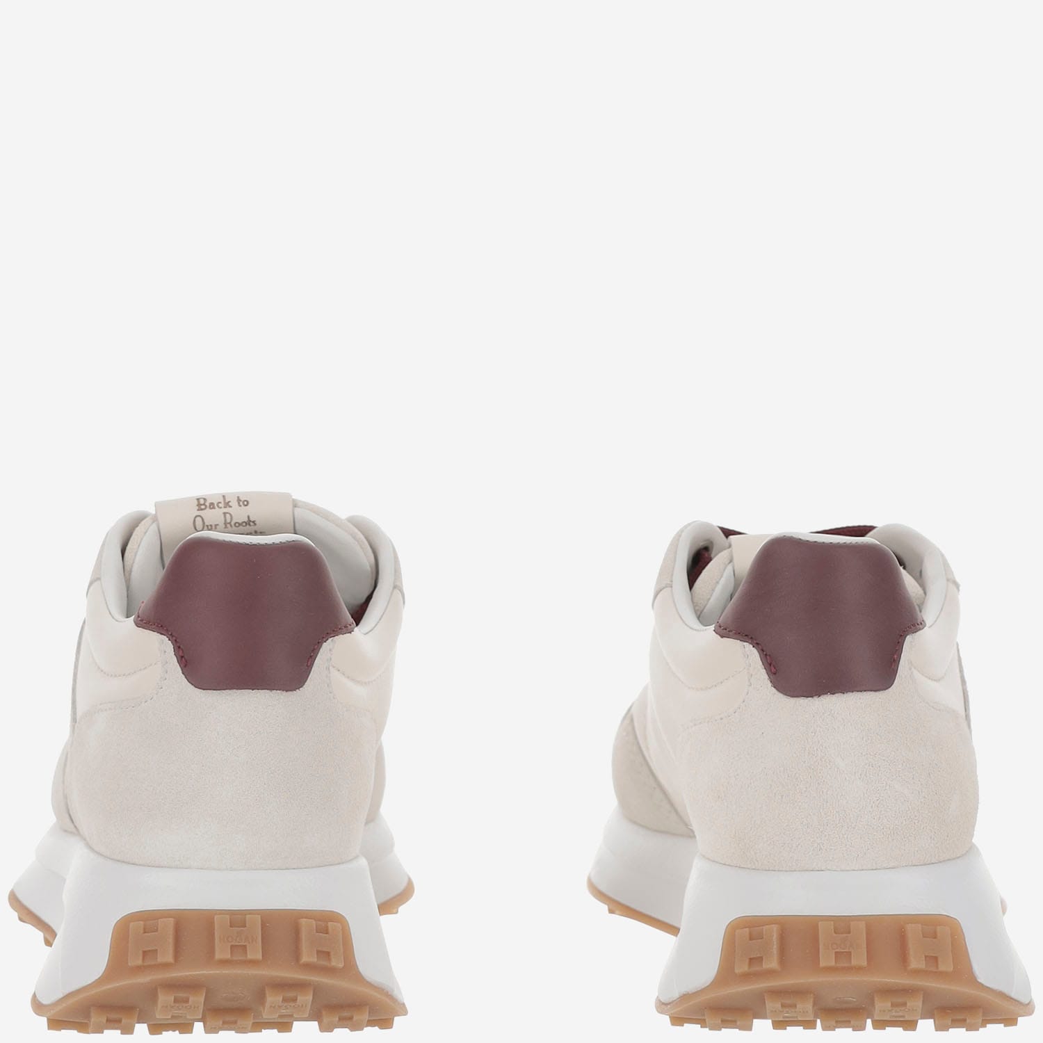Hogan Low Top Sneakers Sole Contrasting In White
