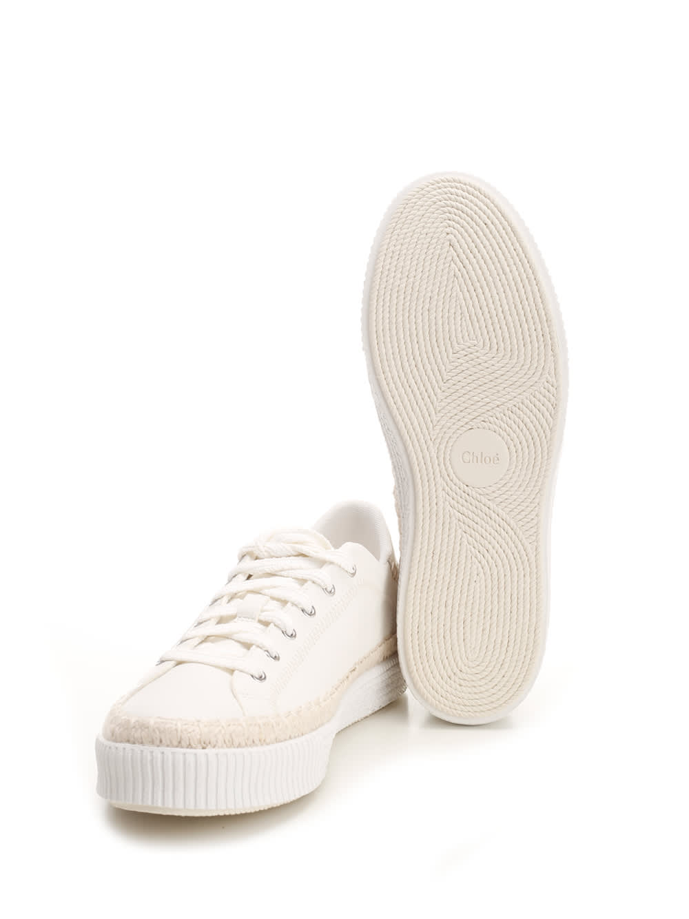 Shop Chloé Telma Sneakers In White