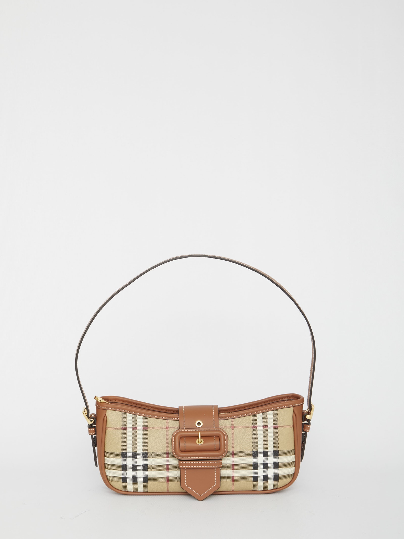 Burberry Sandon Check E-Canvas & Leather Card Case - ShopStyle