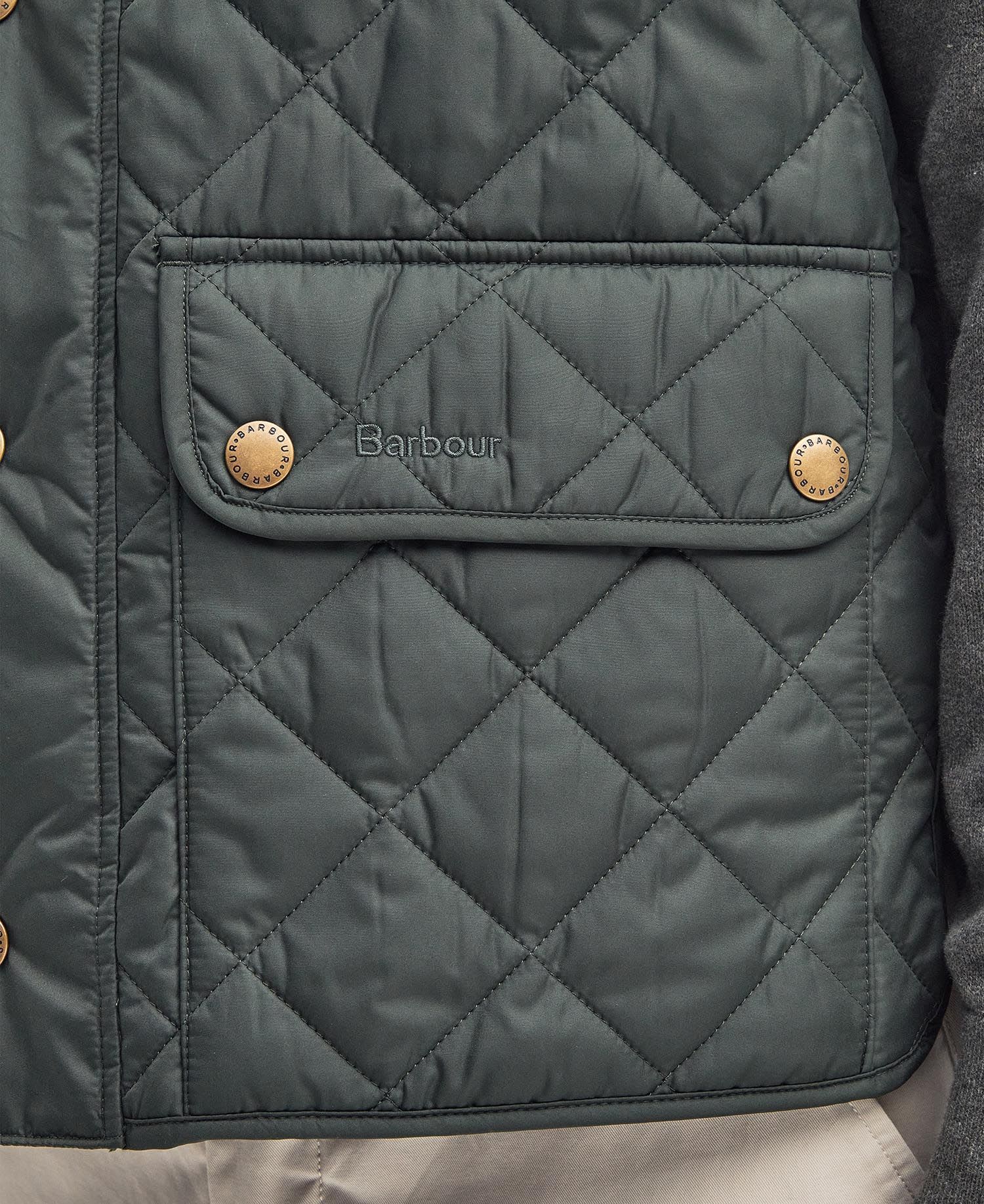 Shop Barbour New Lowerdale Gilet In Salvia