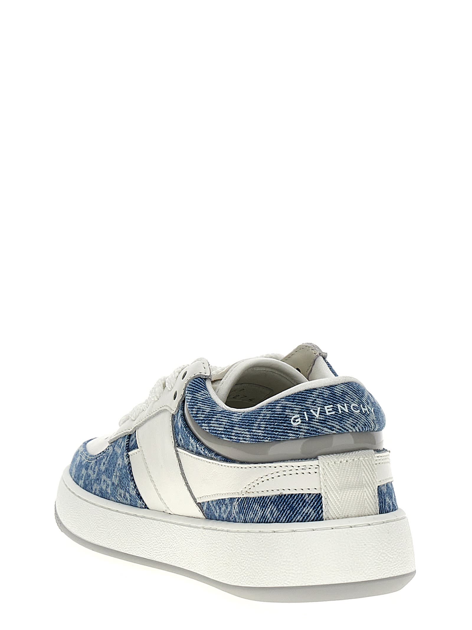 Givenchy Lace Up Sneakers In Blue