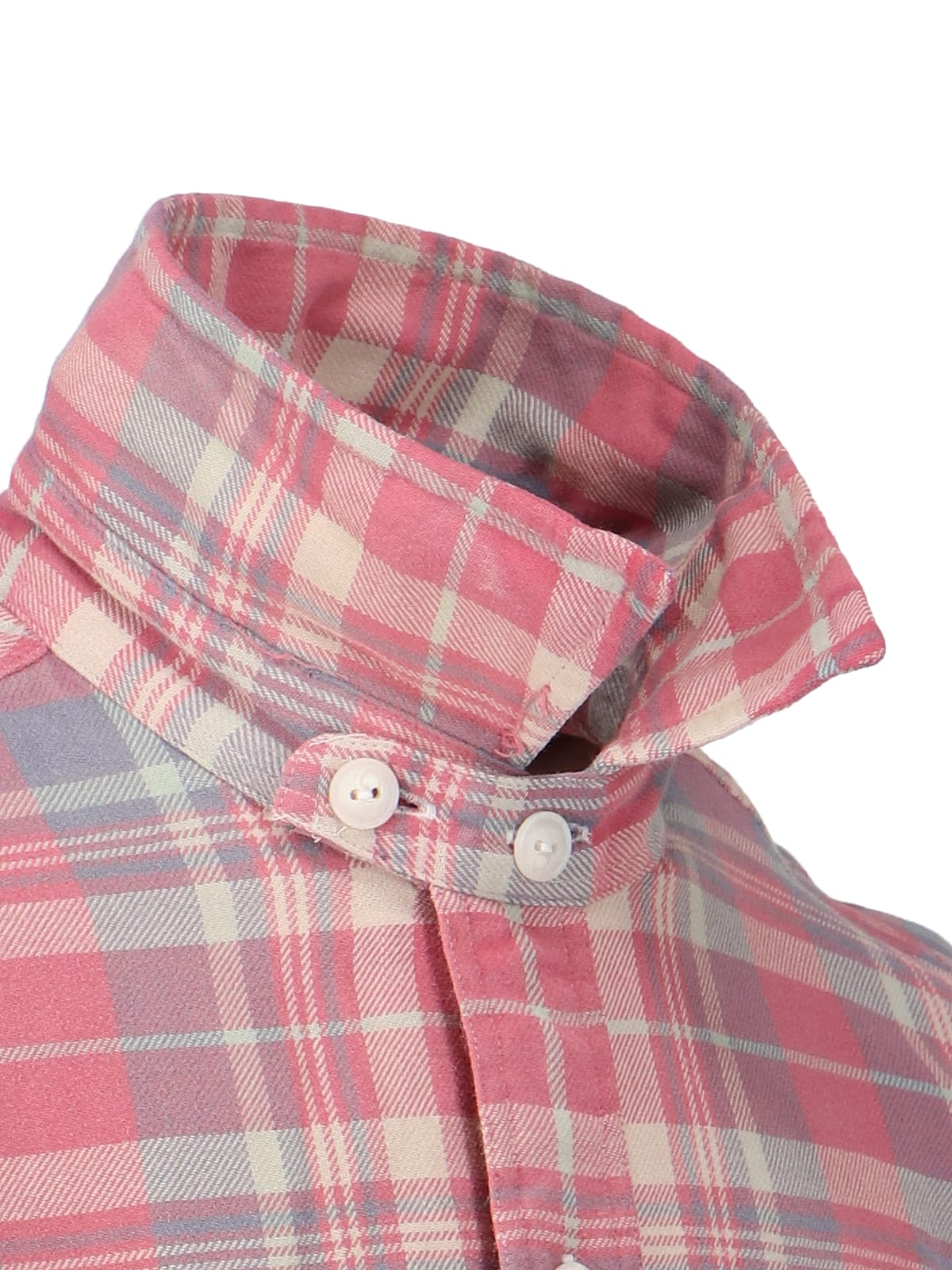 Shop Polo Ralph Lauren Tartan Pattern Shirt In Multicolor