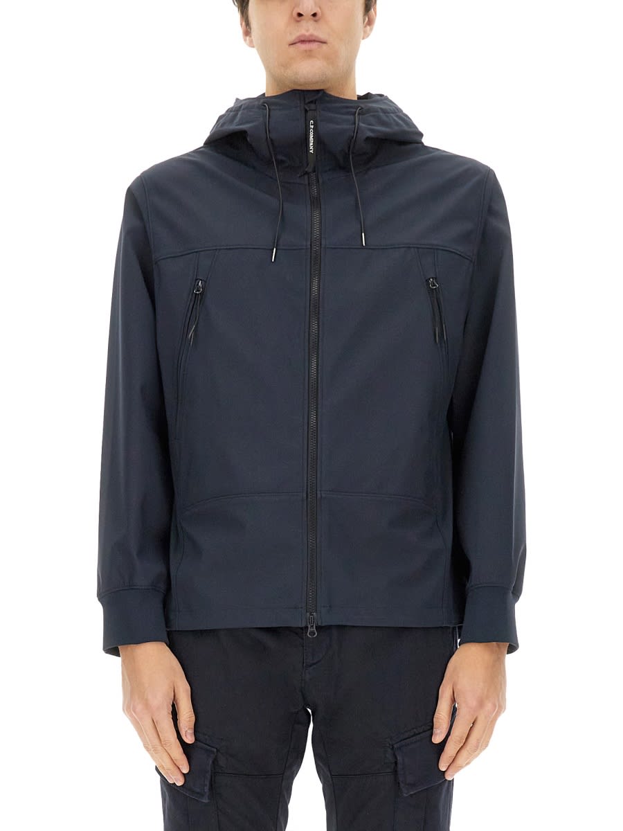 C.p. Company C.p.company Outerwear Jacket In Blue