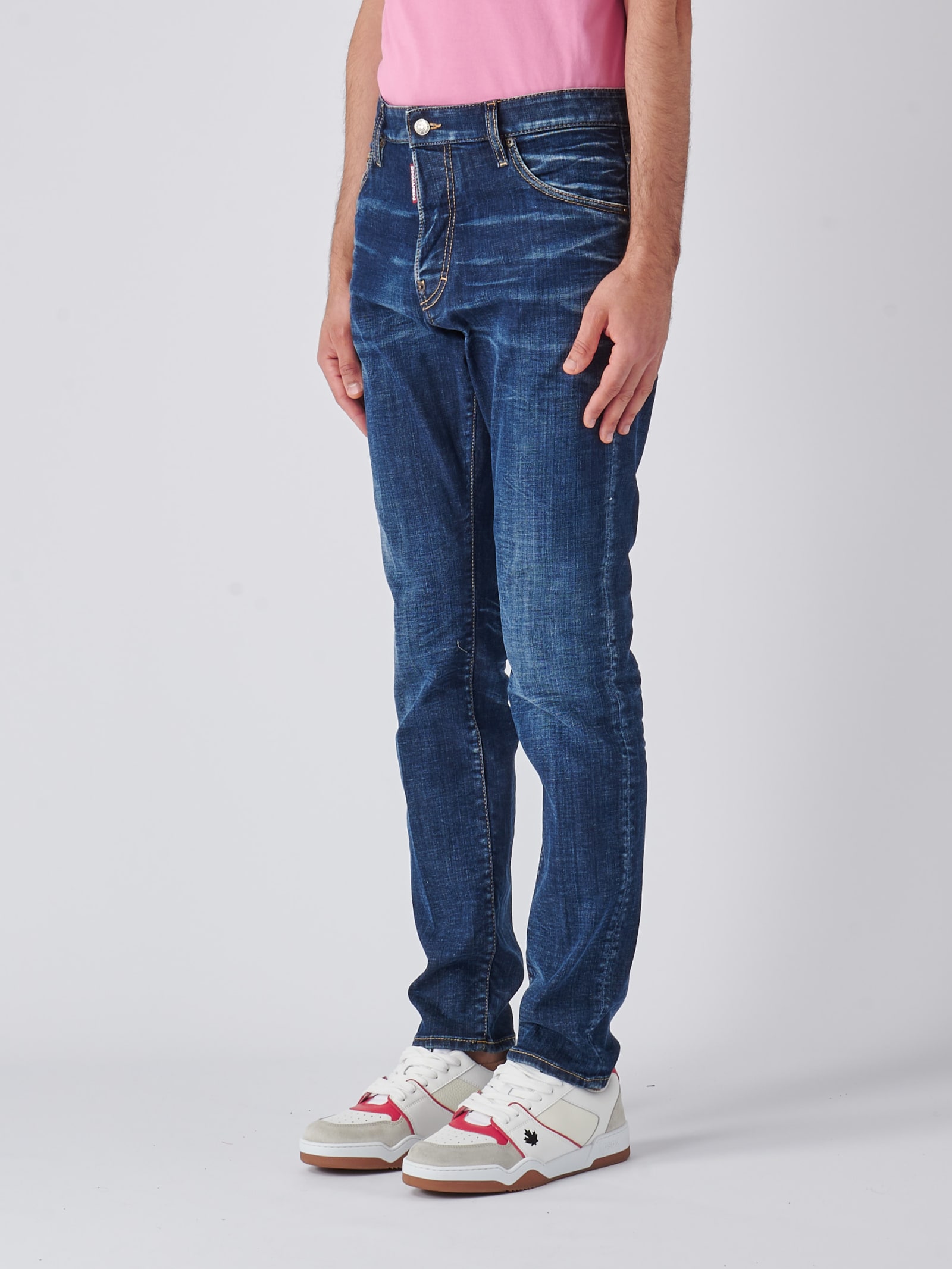 Shop Dsquared2 Cool Guy Jeans Jeans In Denim Scuro