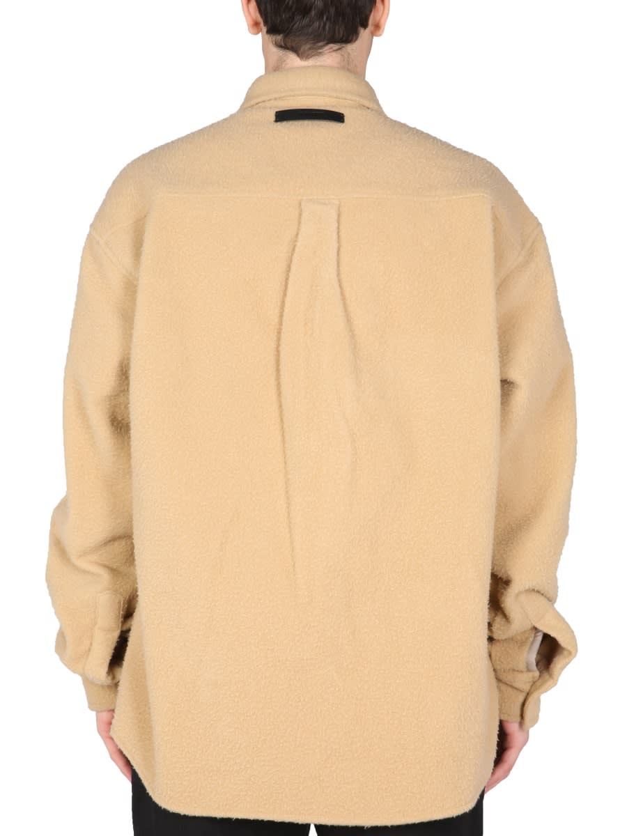 Shop Mouty Phoenix Shirt In Beige