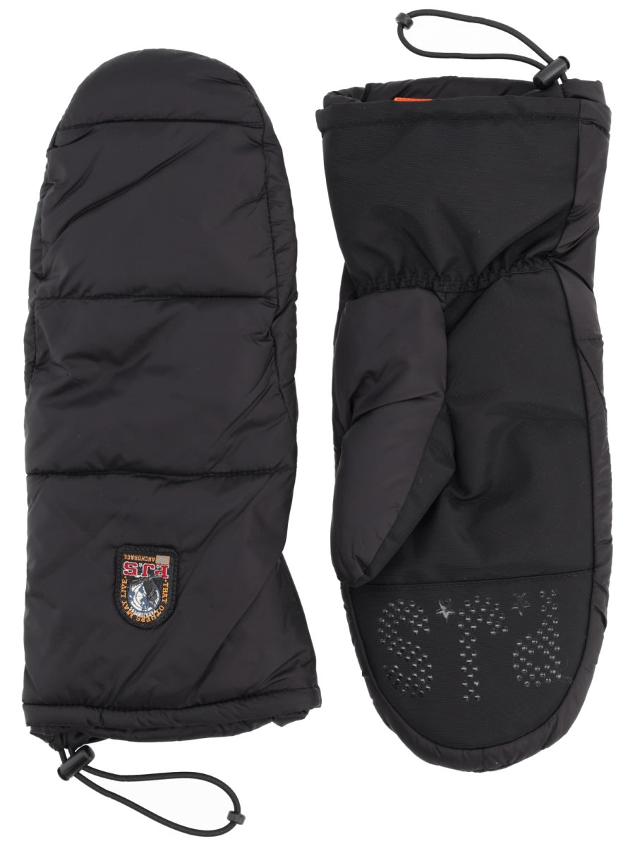 Parajumpers "hollywood" Gloves In Black