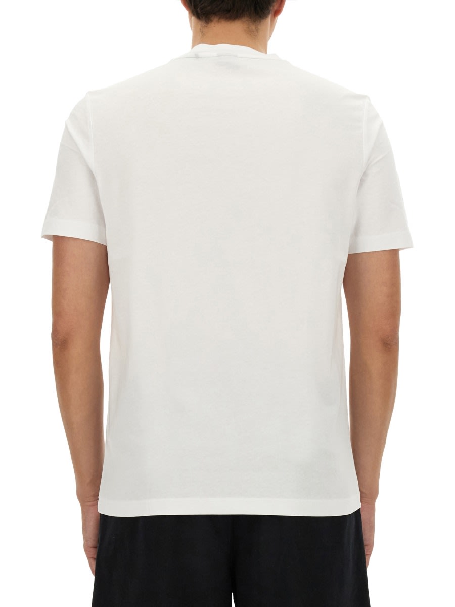 Shop Hugo Boss T-shirt With Logo In White