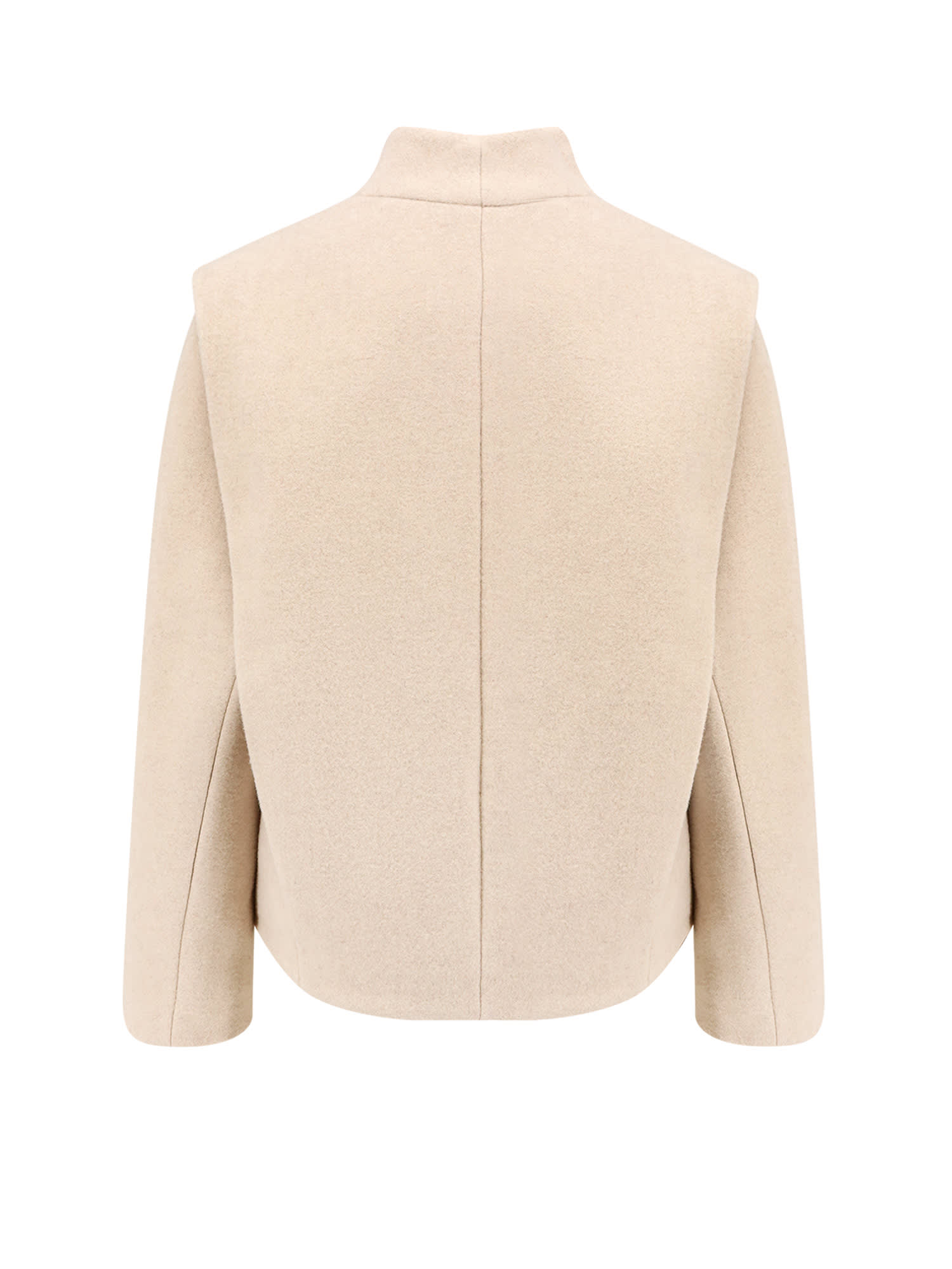 Isabel Marant Dyogo Wool Blend Jacket In Neutral