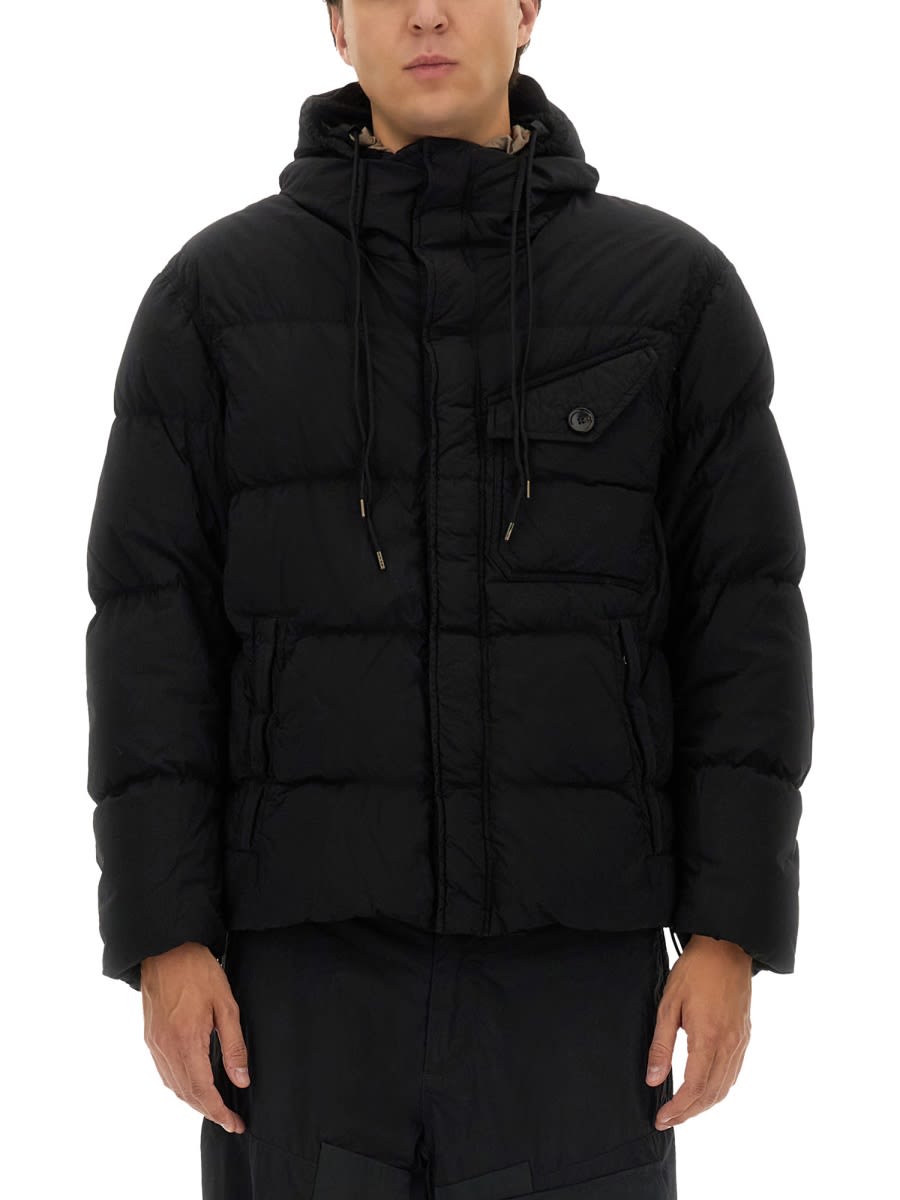 Shop Ten C Down Jacket Survival Down In Black