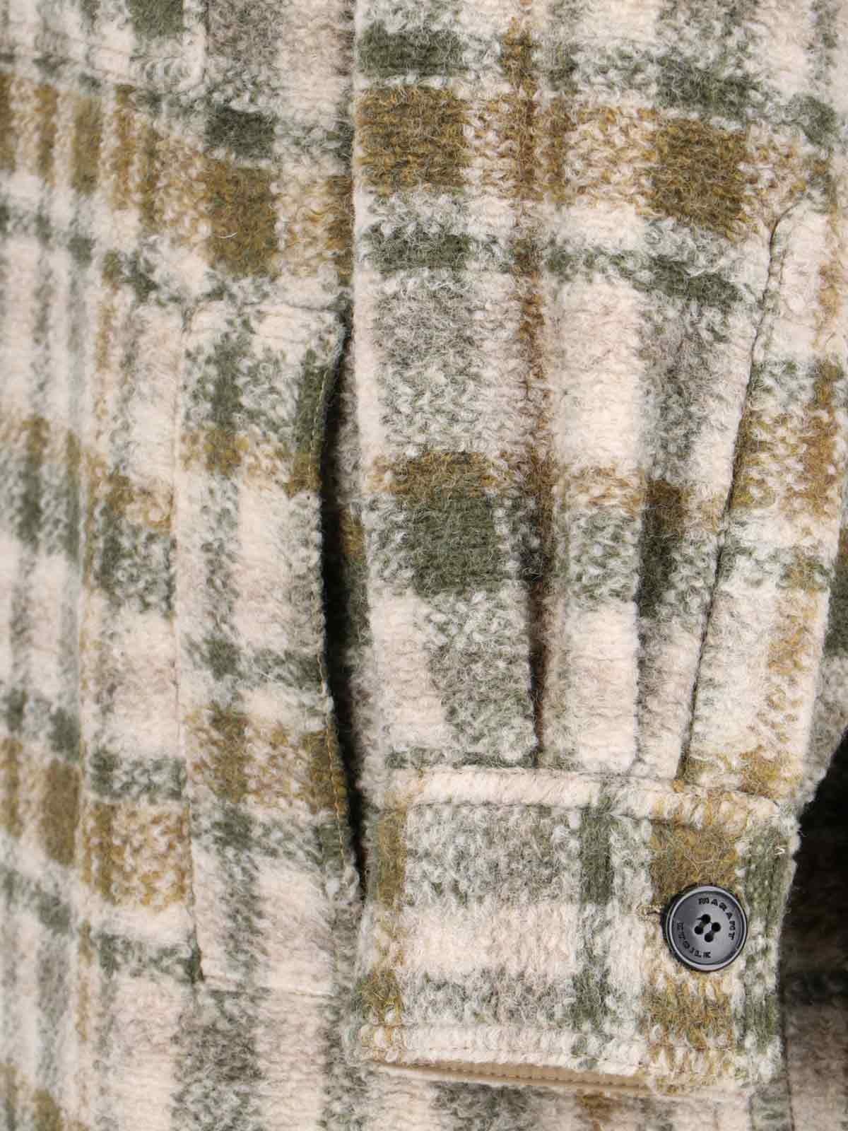 ISABEL MARANT ÉTOILE FONTIZI CHECK MIDI COAT