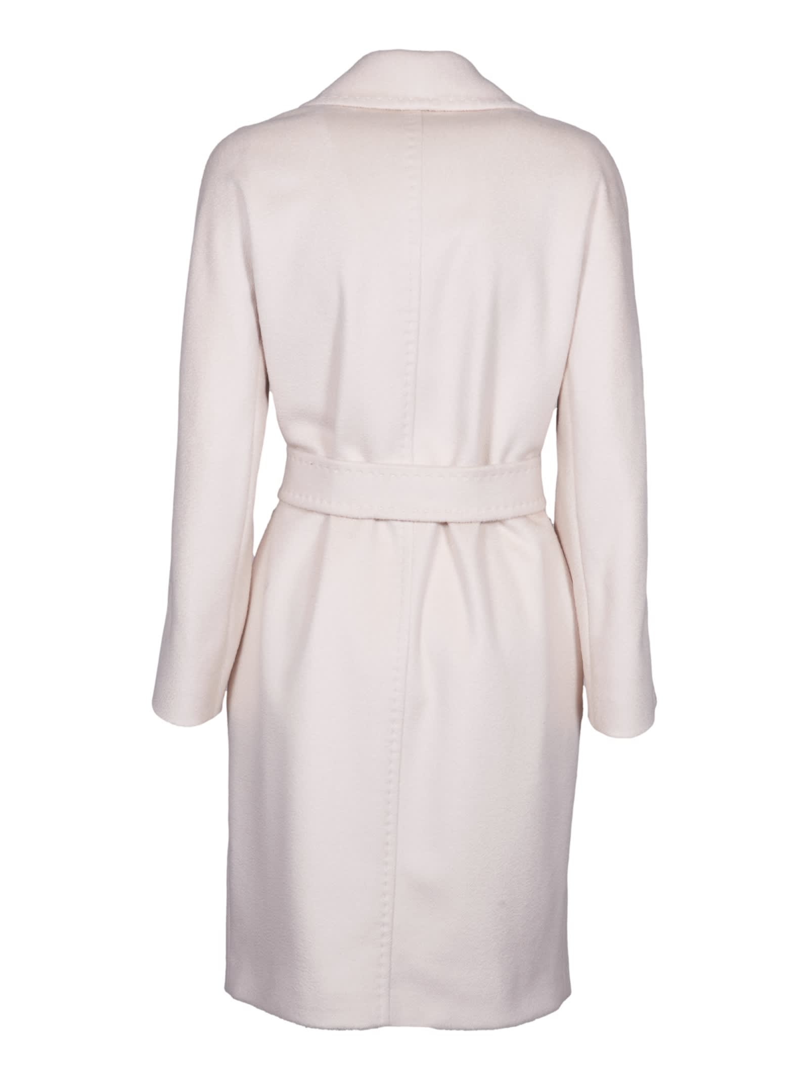 Shop Max Mara Coat In Cream