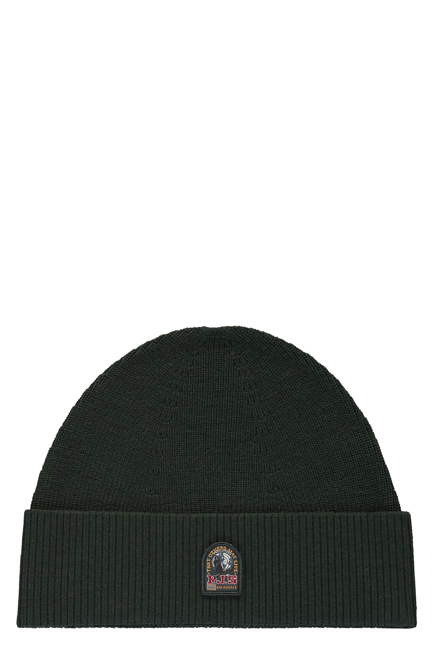 Parajumpers Black Wool Hat, Modern And Elegant Design In Black