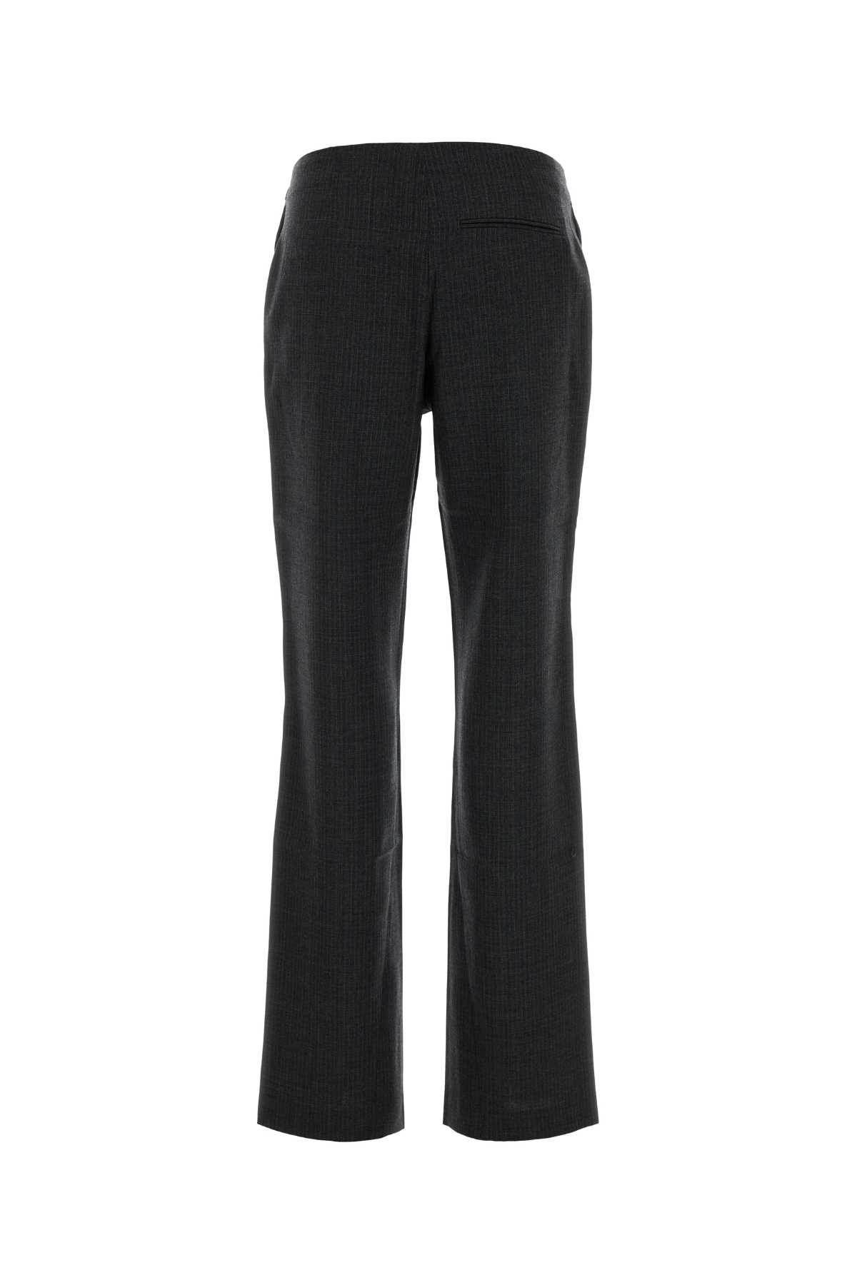 Our Legacy Embroidered Wool Pant In Black