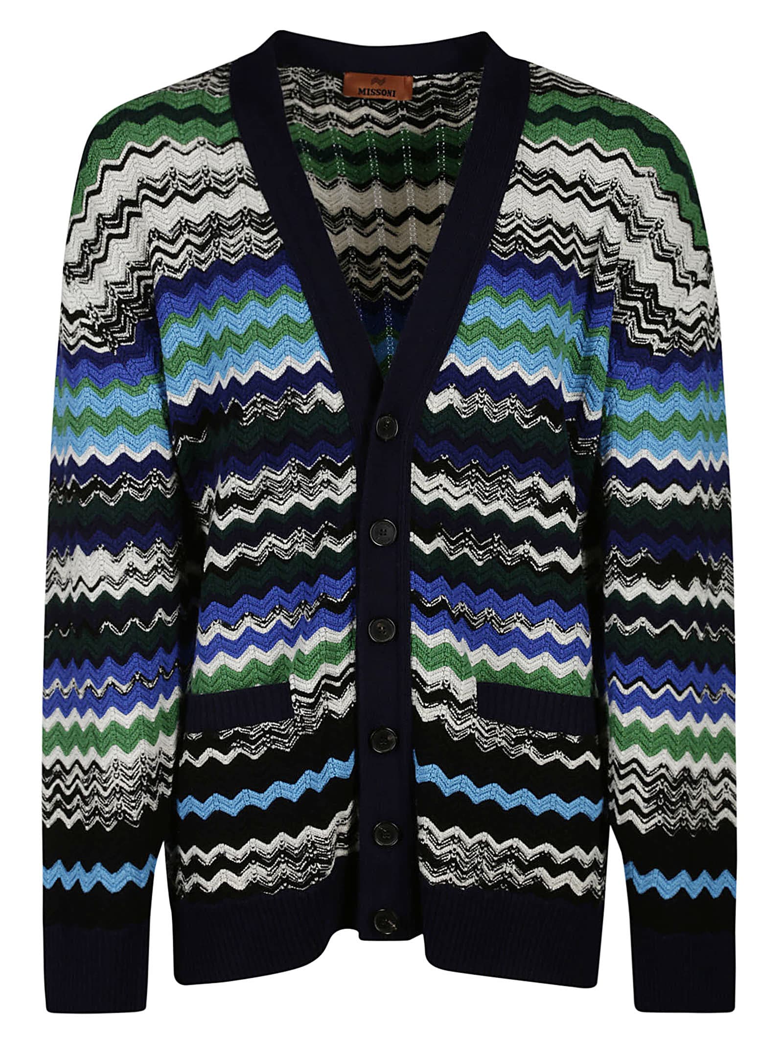 Shop Missoni Cardigan In Yc