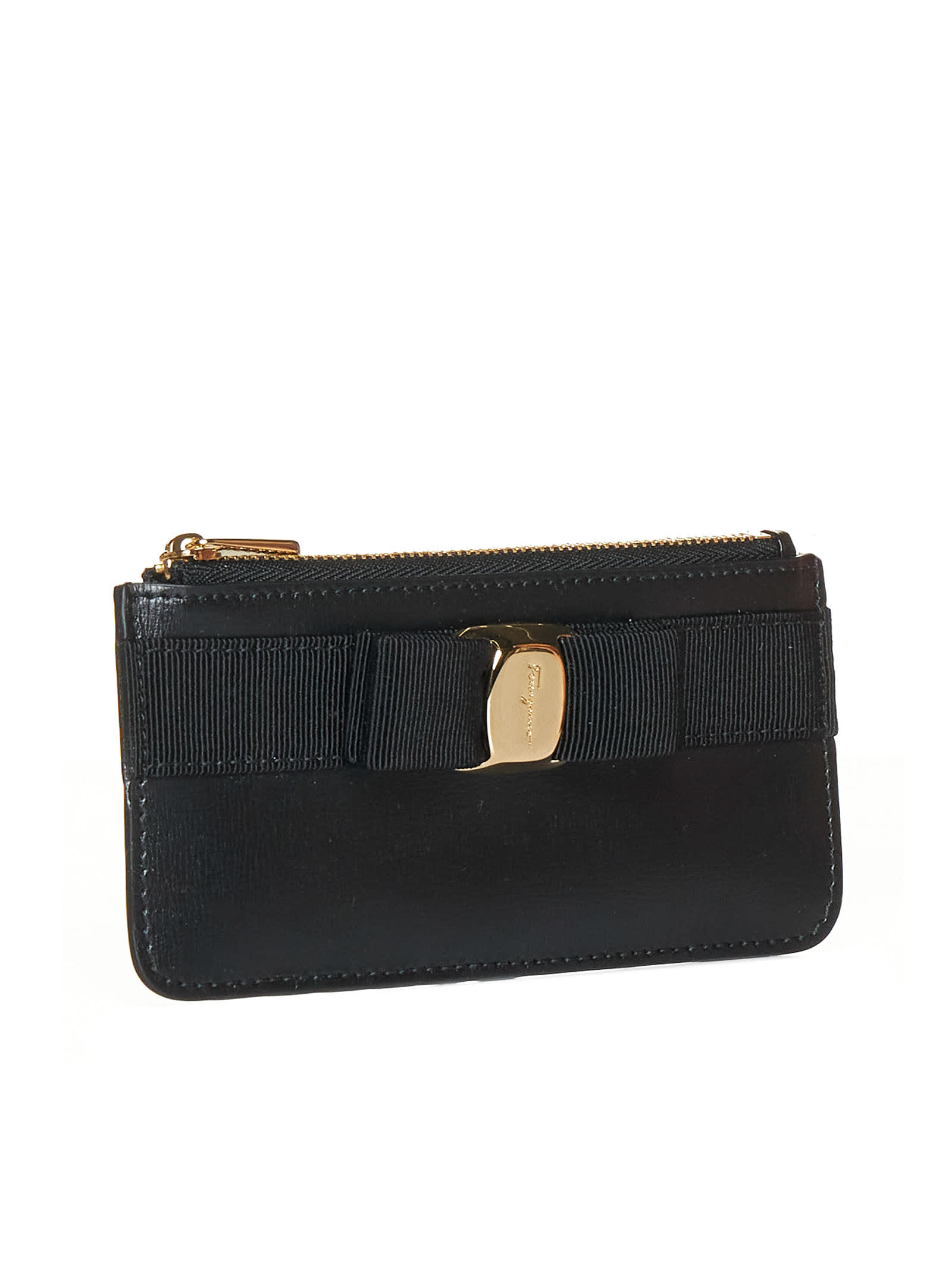 Shop Ferragamo Wallet In Nero || Nero