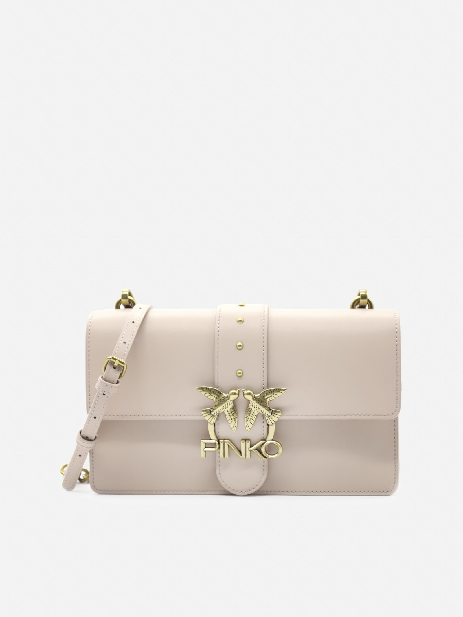 Pinko Love Classic Icon Simply Bag In Leather