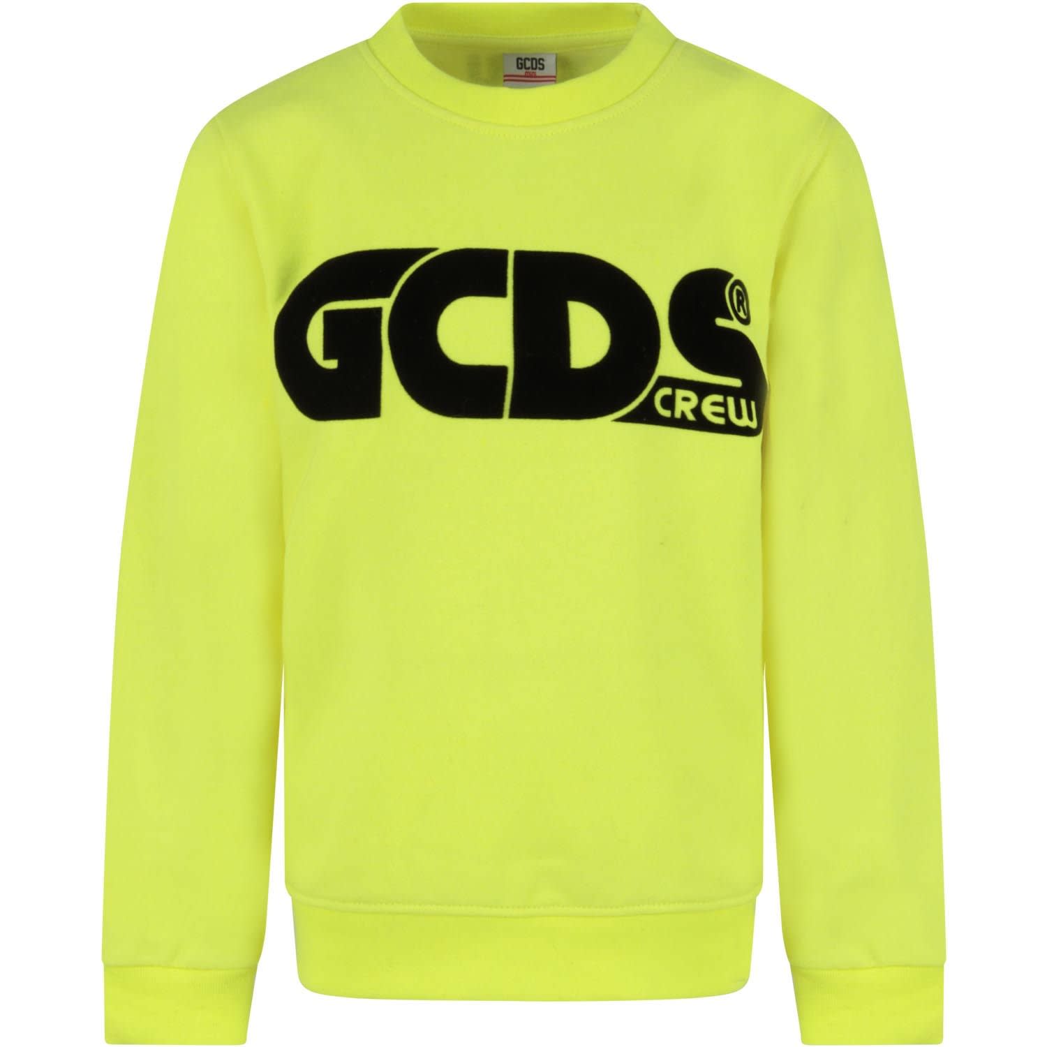 neon yellow sweatshirt