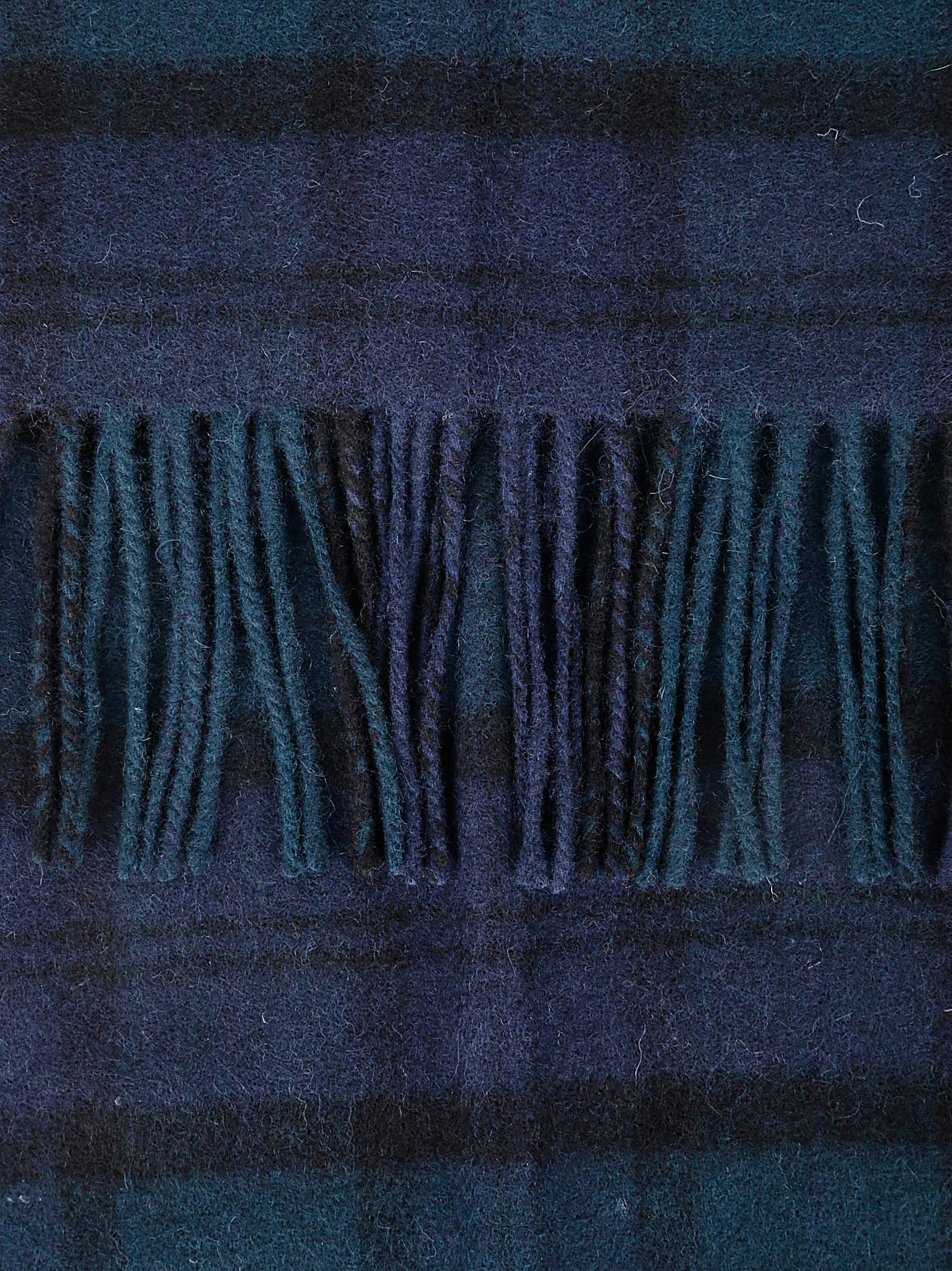 Barbour Tartan Scarf In Blue