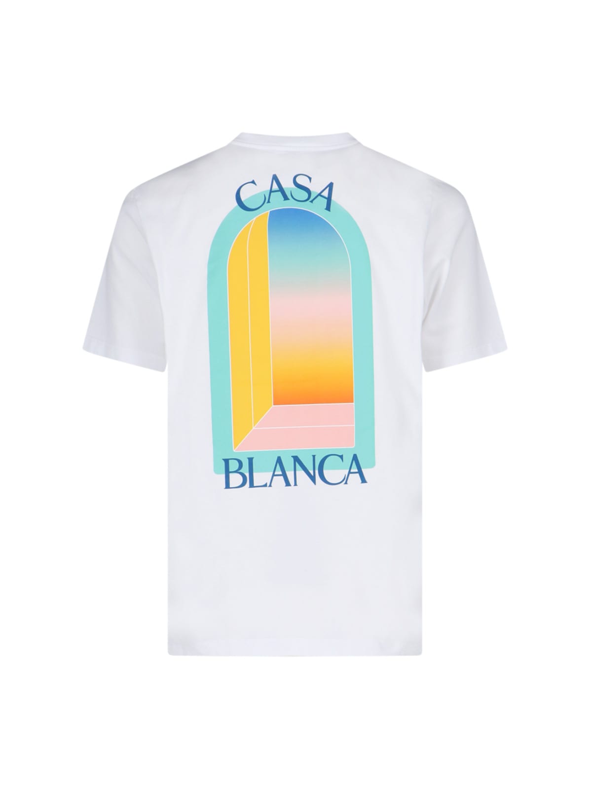 Shop Casablanca L Arc Coloré T-shirt In Non Definito