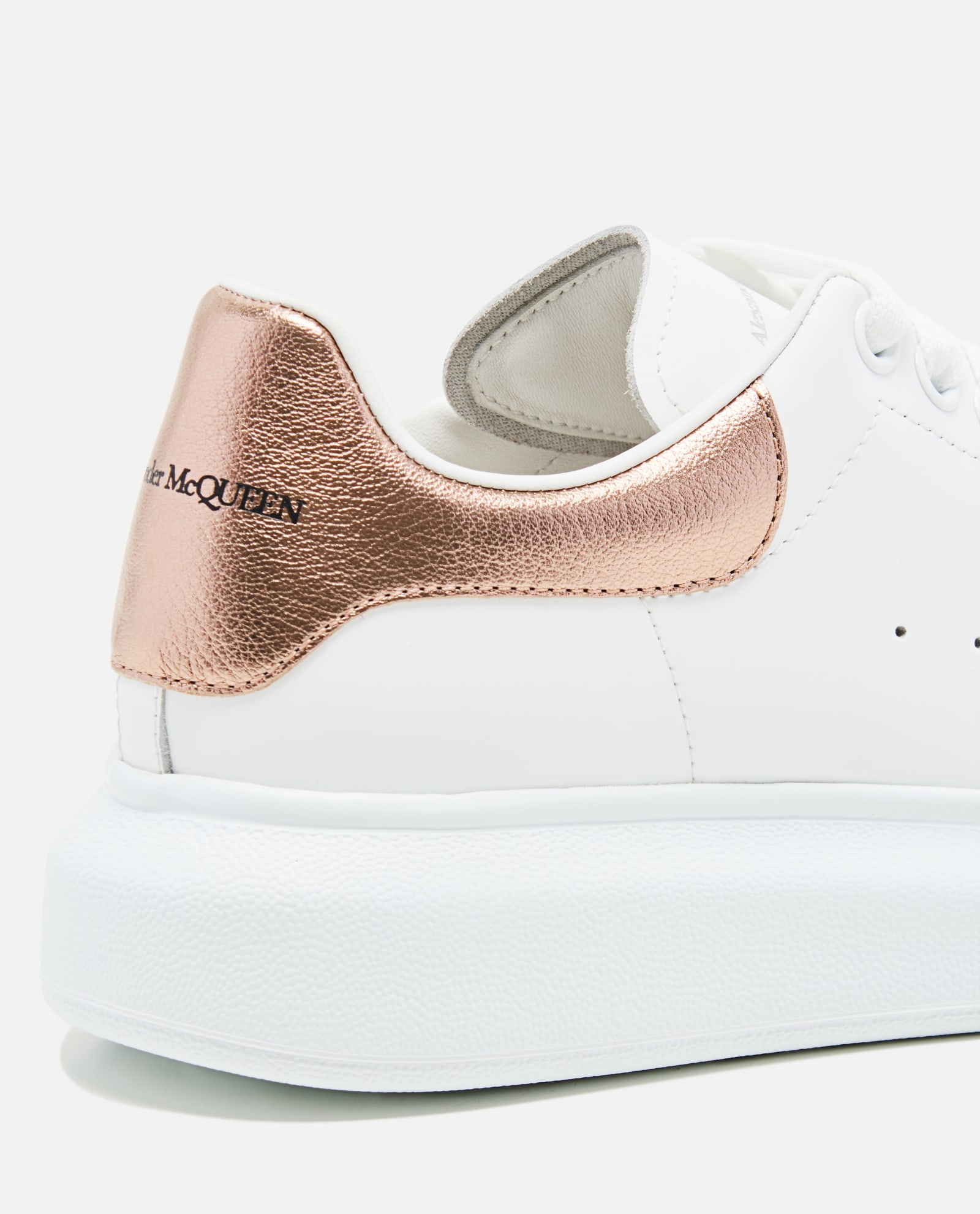Alexander Mcqueen Glitter Oversized Sneakers - Gold | ModeSens