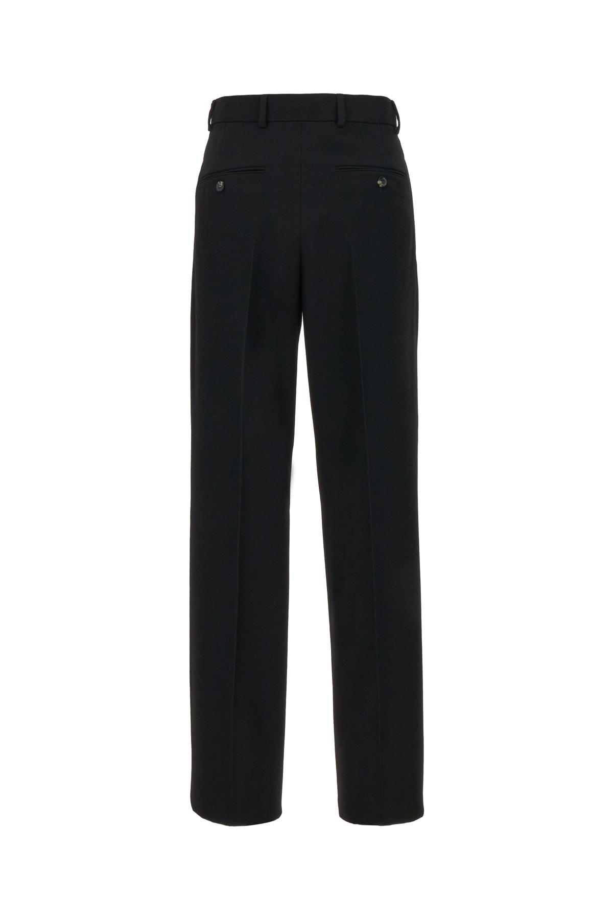 SPORTMAX BLACK WOOL BLEND PANT 