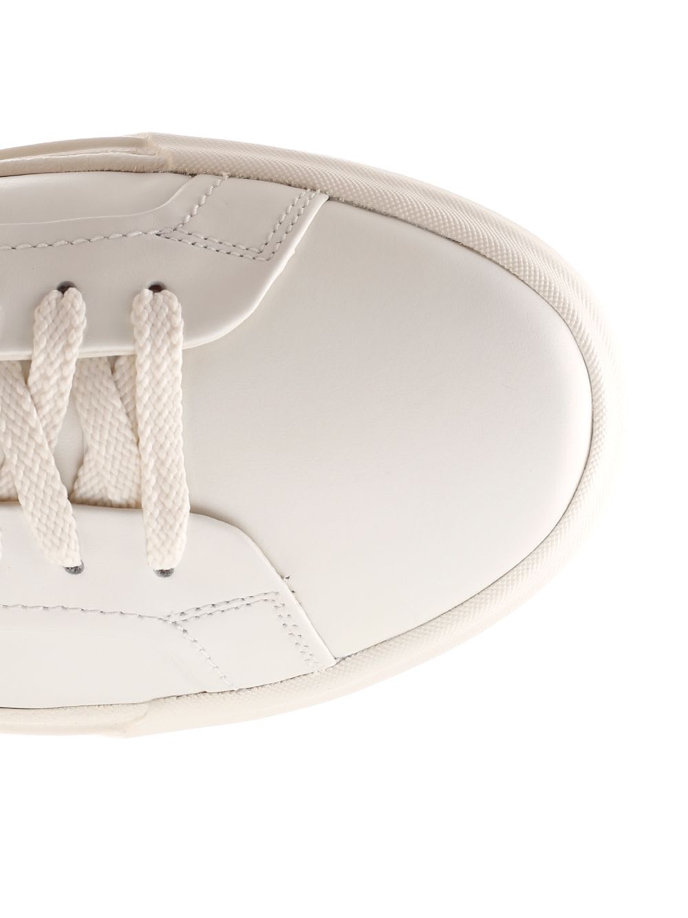 Shop Santoni Double Buckle Sneakers In White