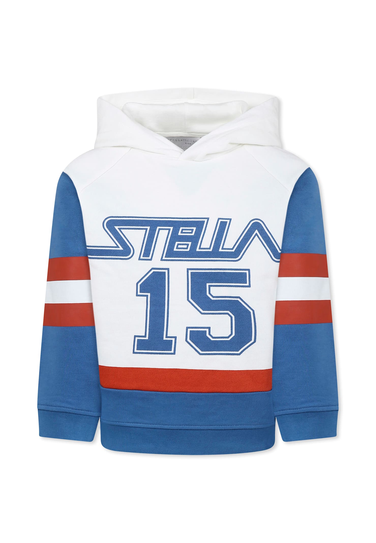Stella Mccartney Multicolor Sweatshirt For Boy With Logo In Multicolor