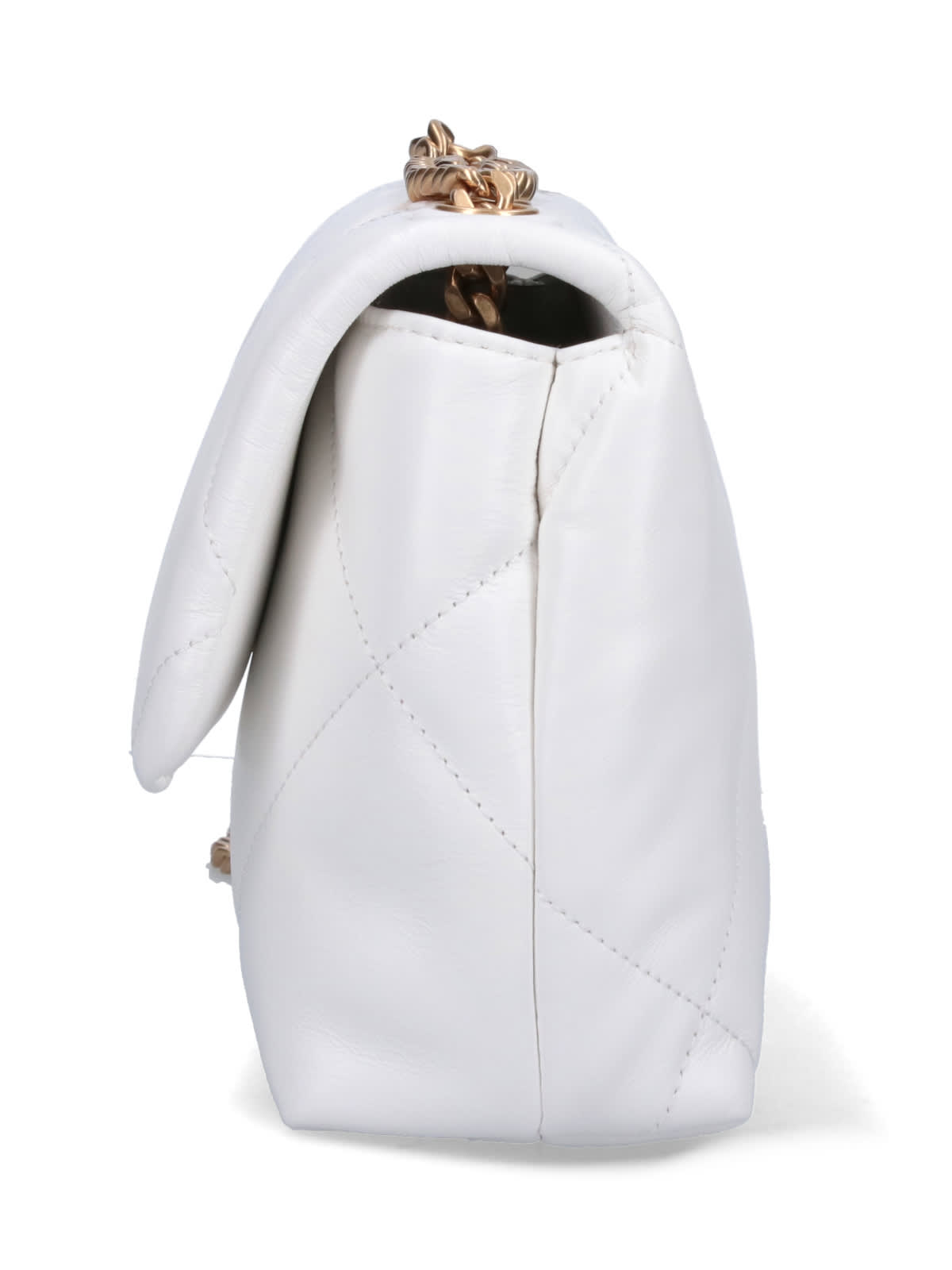 Shop Tory Burch Convertibile Kira Small Shoulder Bag In White