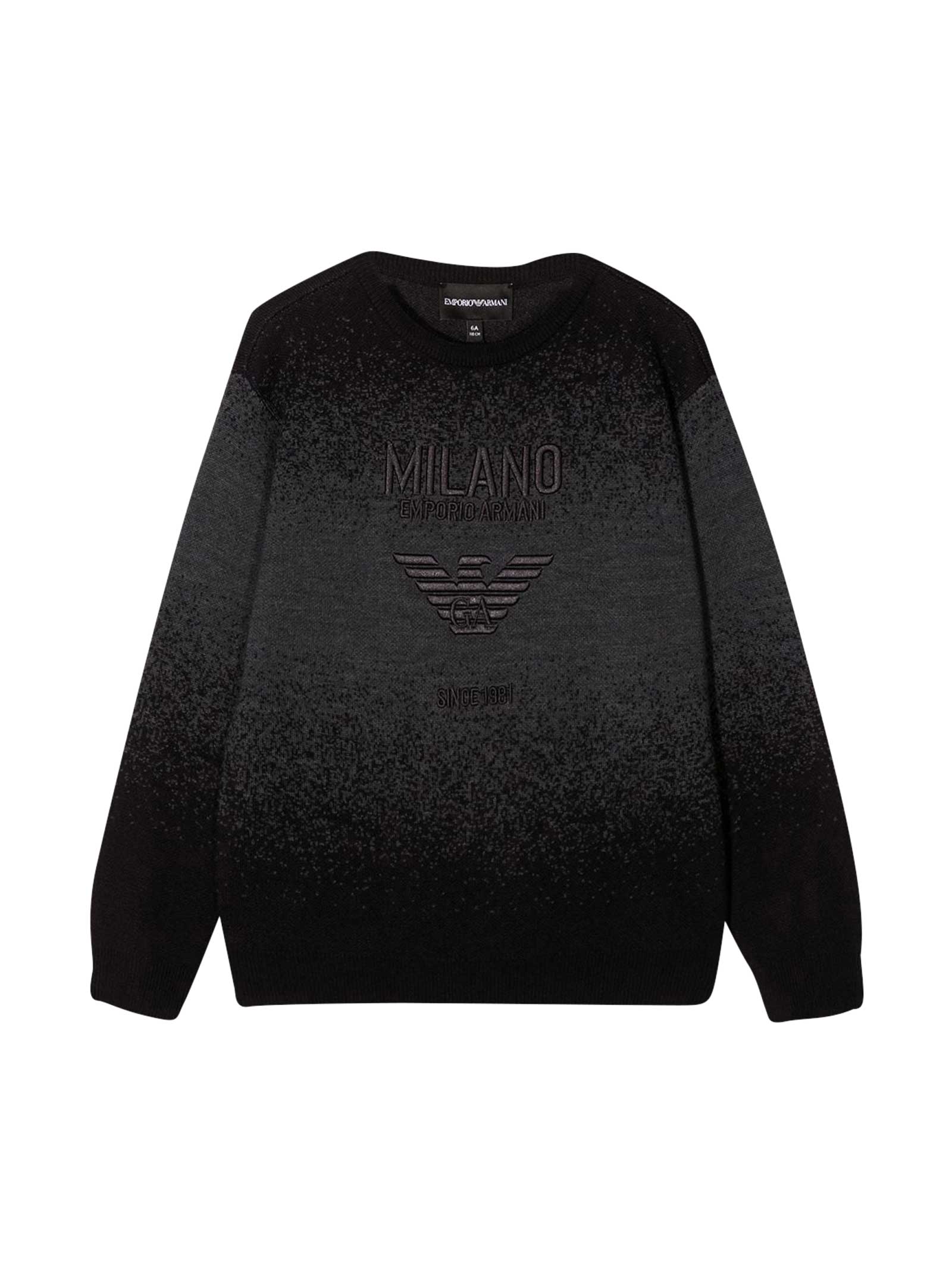 Emporio Armani Black Sweatshirt