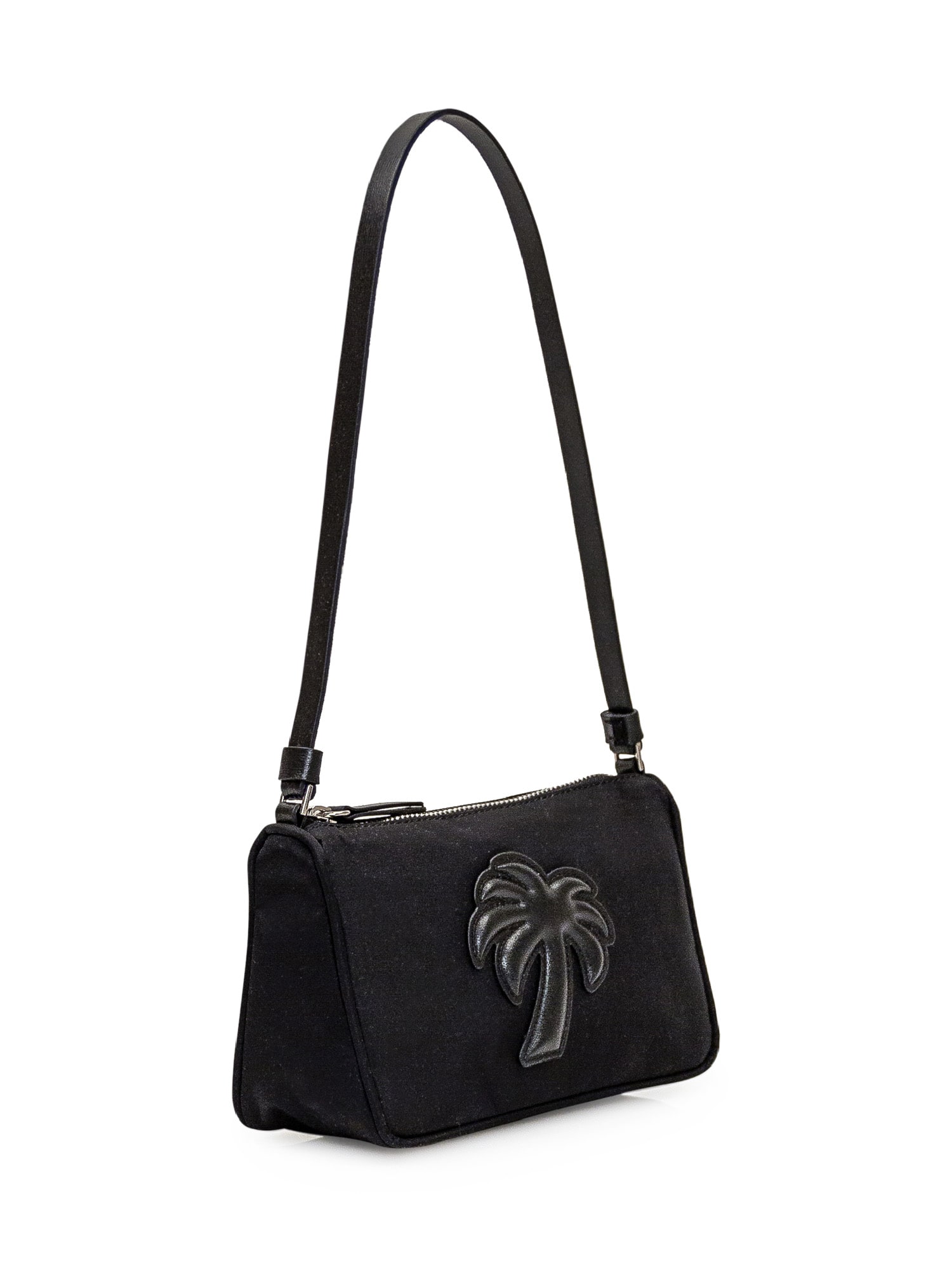 Shop Palm Angels Houlder Bag In Nero