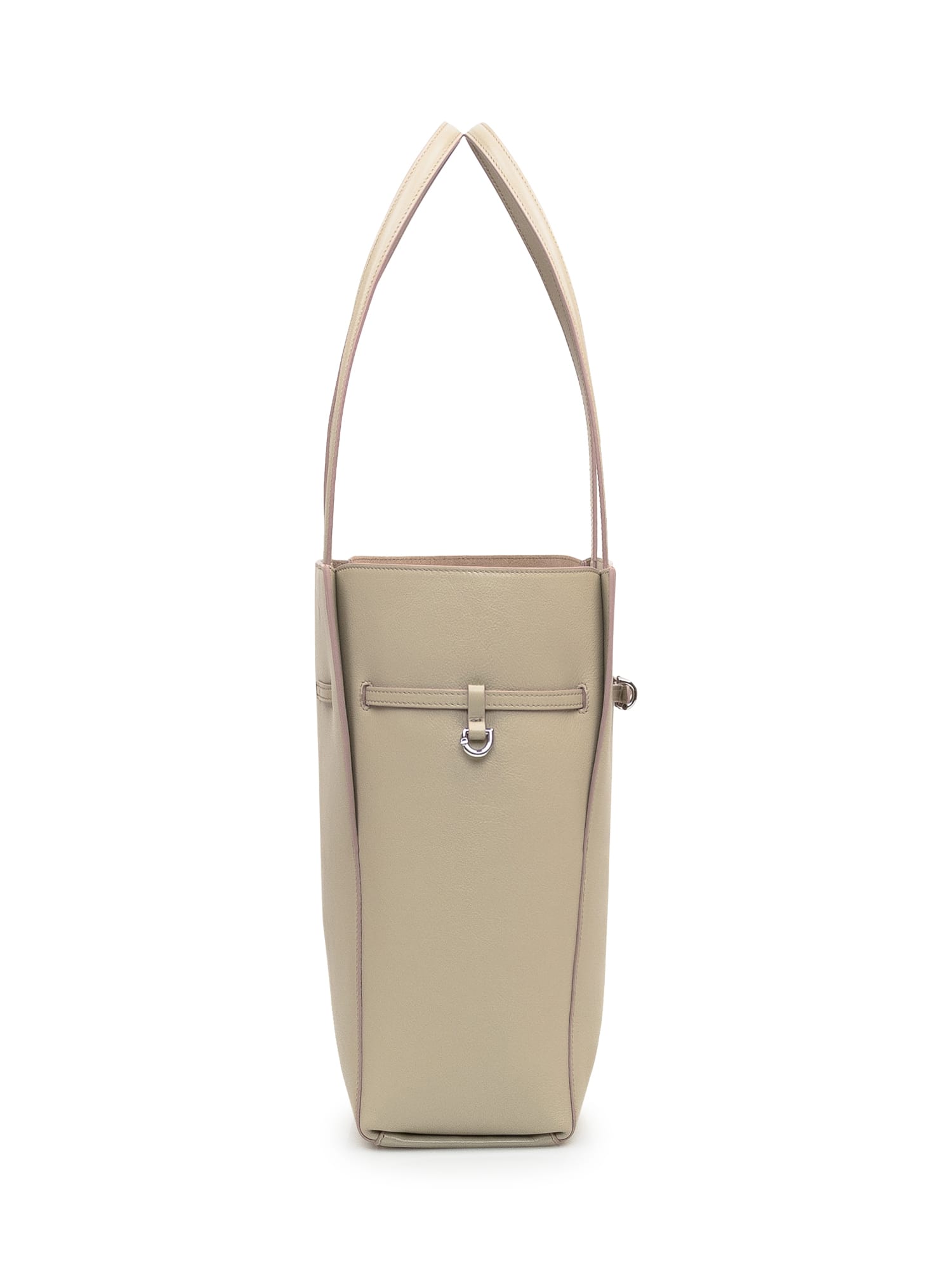 Shop Givenchy Small Voyou Tote Bag In Natural Beige