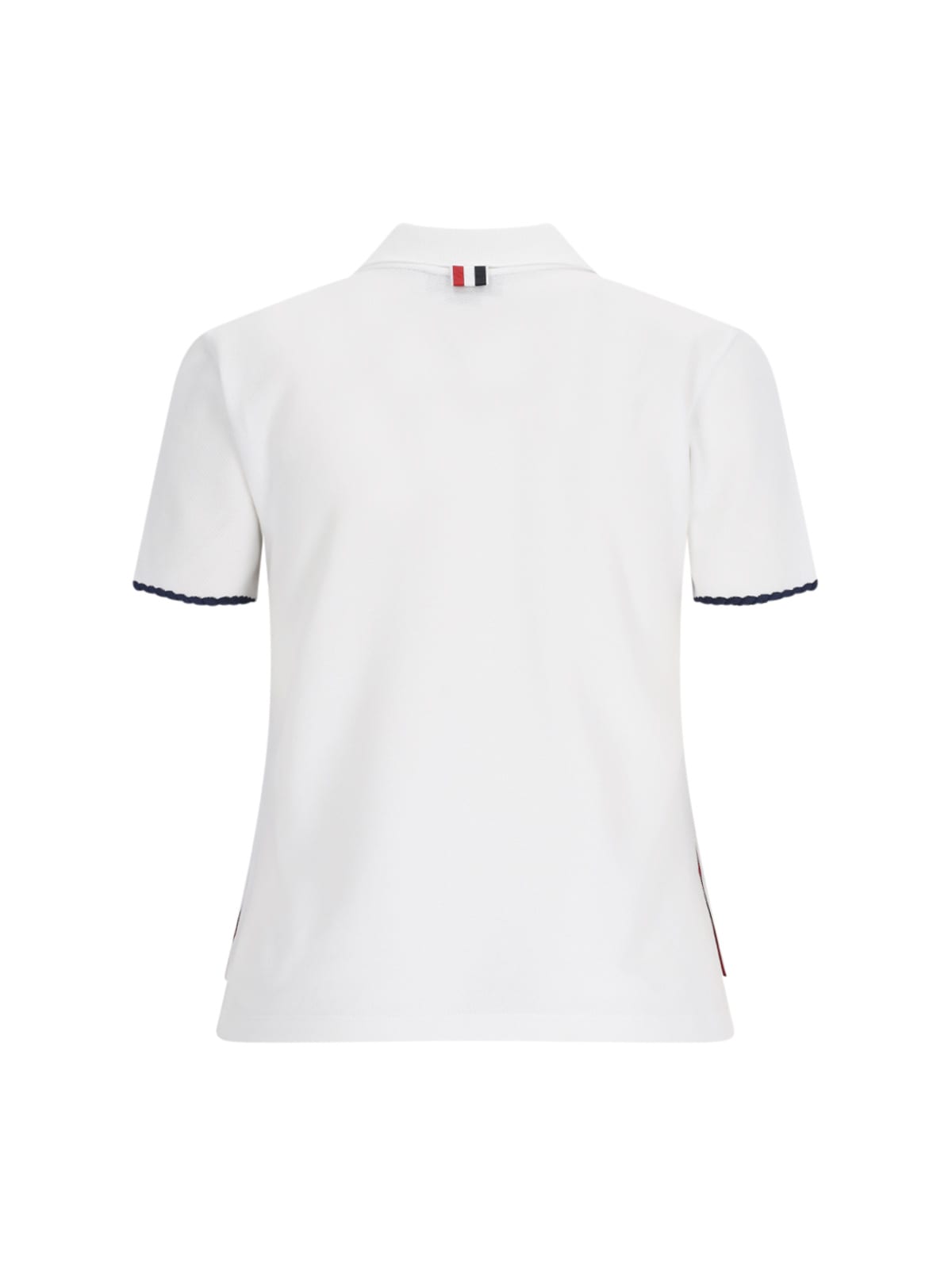 Shop Thom Browne Polo Anchor In White