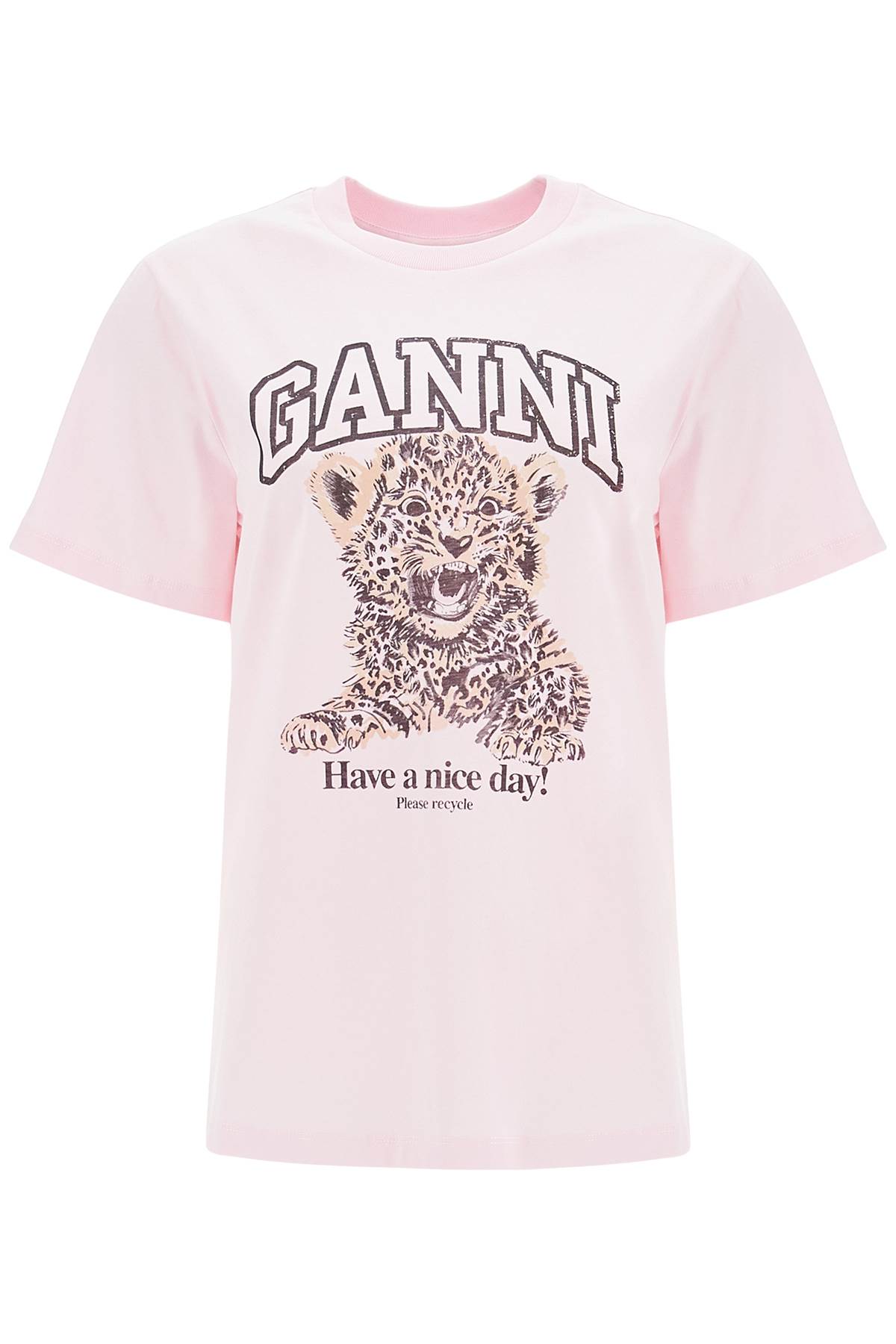 Leopard Print T-shirt With