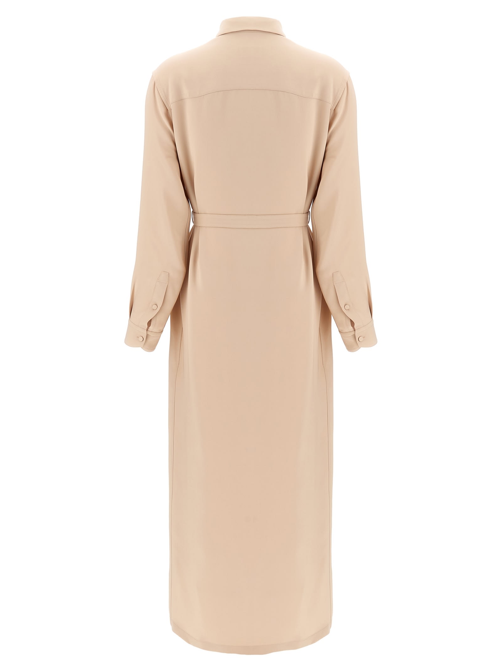 Brioni Silk Belted Dress
